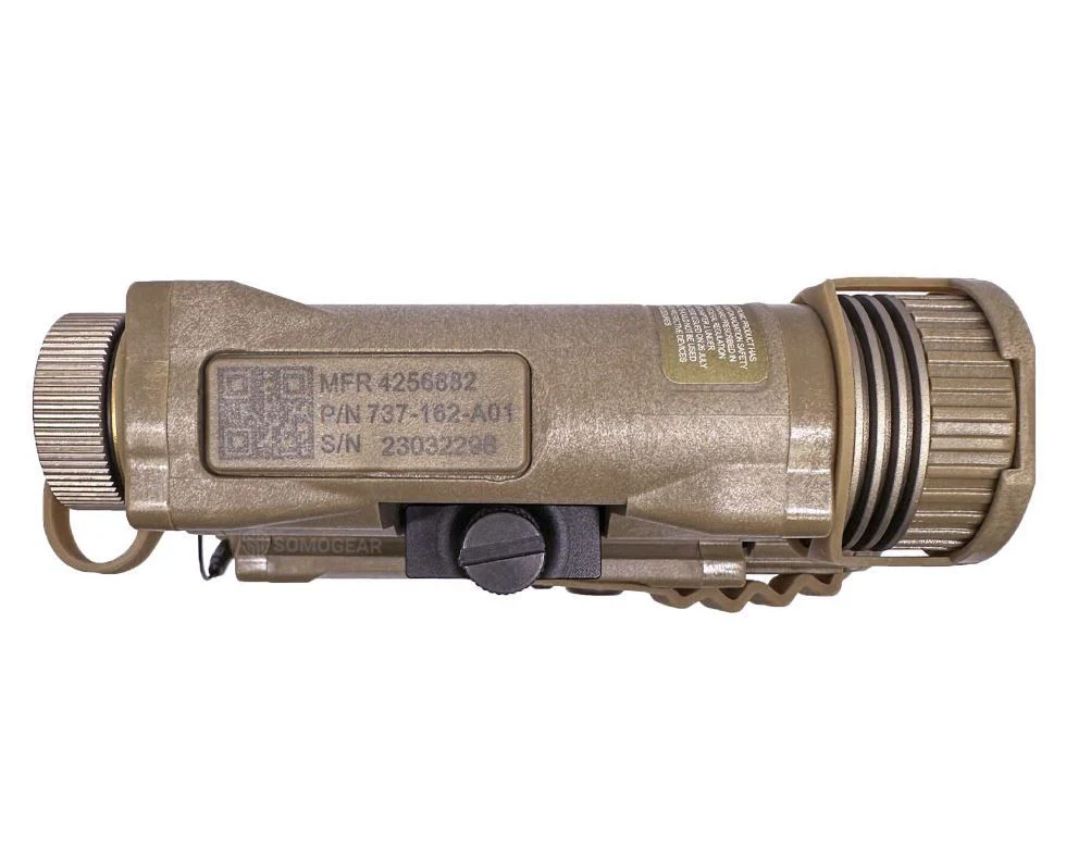 SomoGear PEQ-16B Airsoft Aiming IR Laser Flashlight - Tan/Green - Image 4