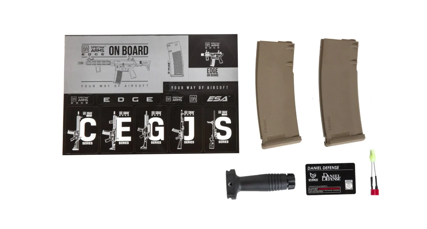 Specna Arms Daniel Defense® MK18 SA-E19 EDGE™ HAL ETU Chaos Bronze - Image 3