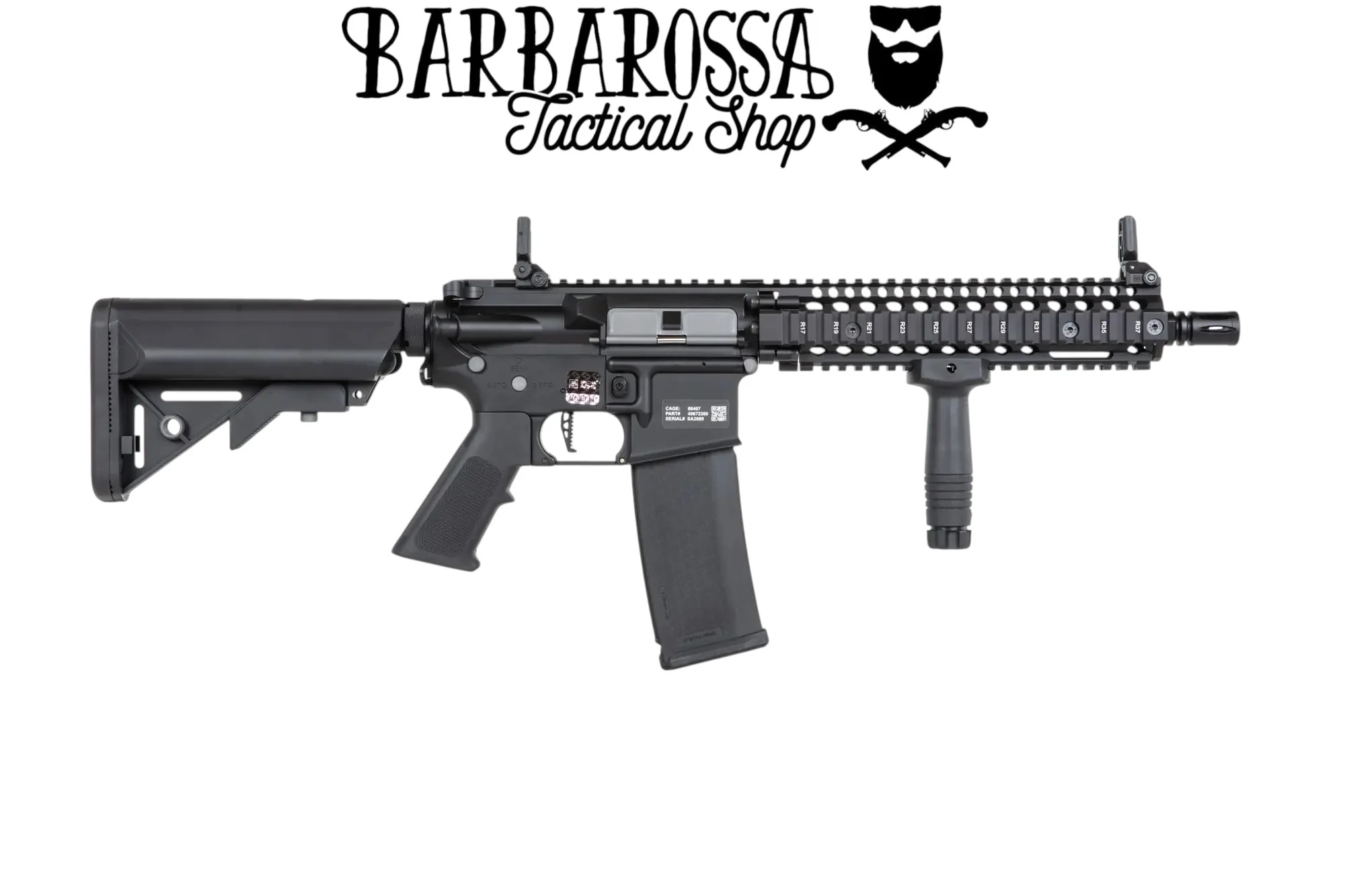 Specna Arms Daniel Defense® MK18 SA-P19 Prime™ Aster II ETU with brushless motor Black - Image 2