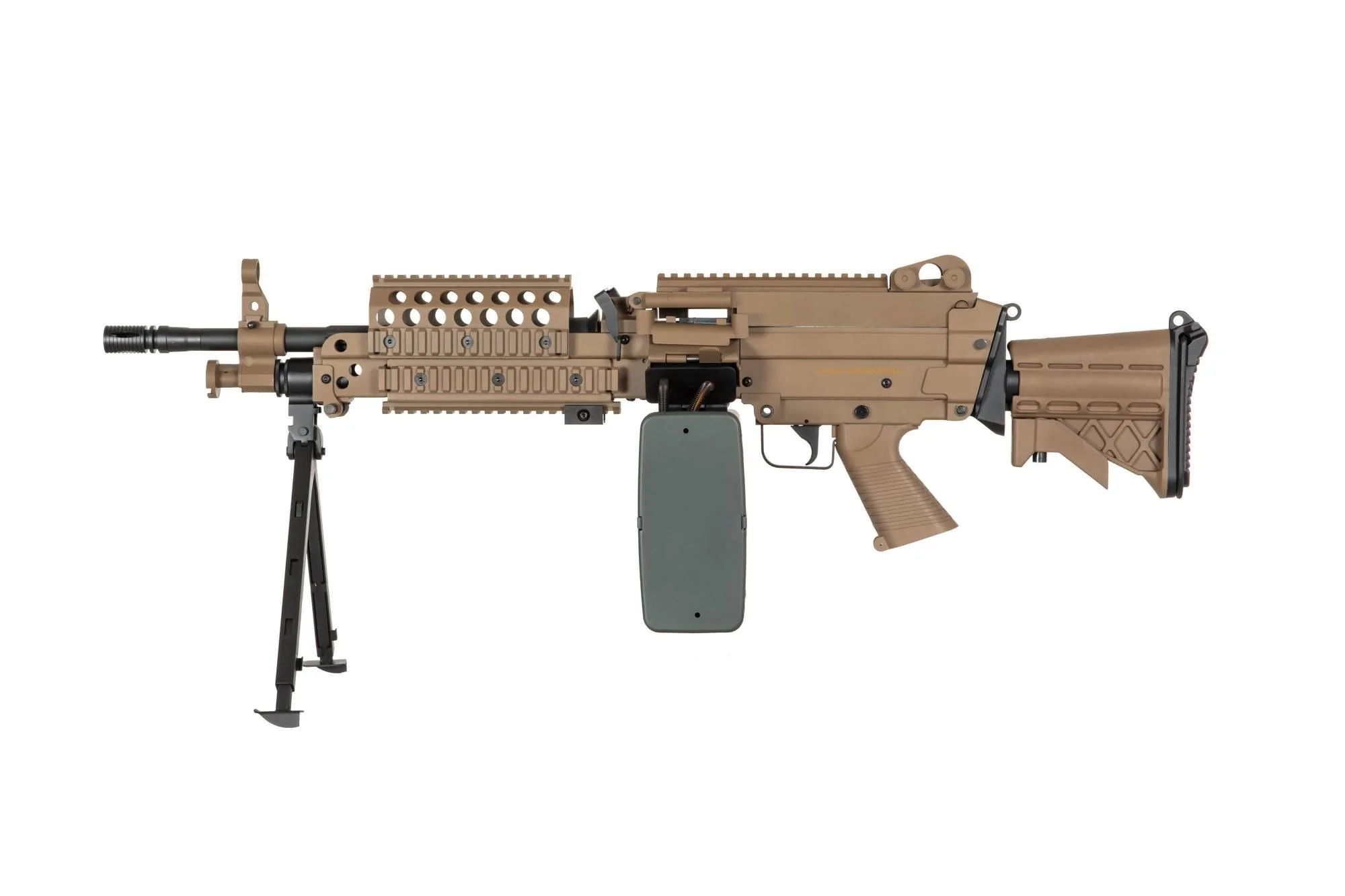 Specna Arms® Electric Machine Gun SA-249 MK46 Mod0 CORE™ - Tan - Image 2