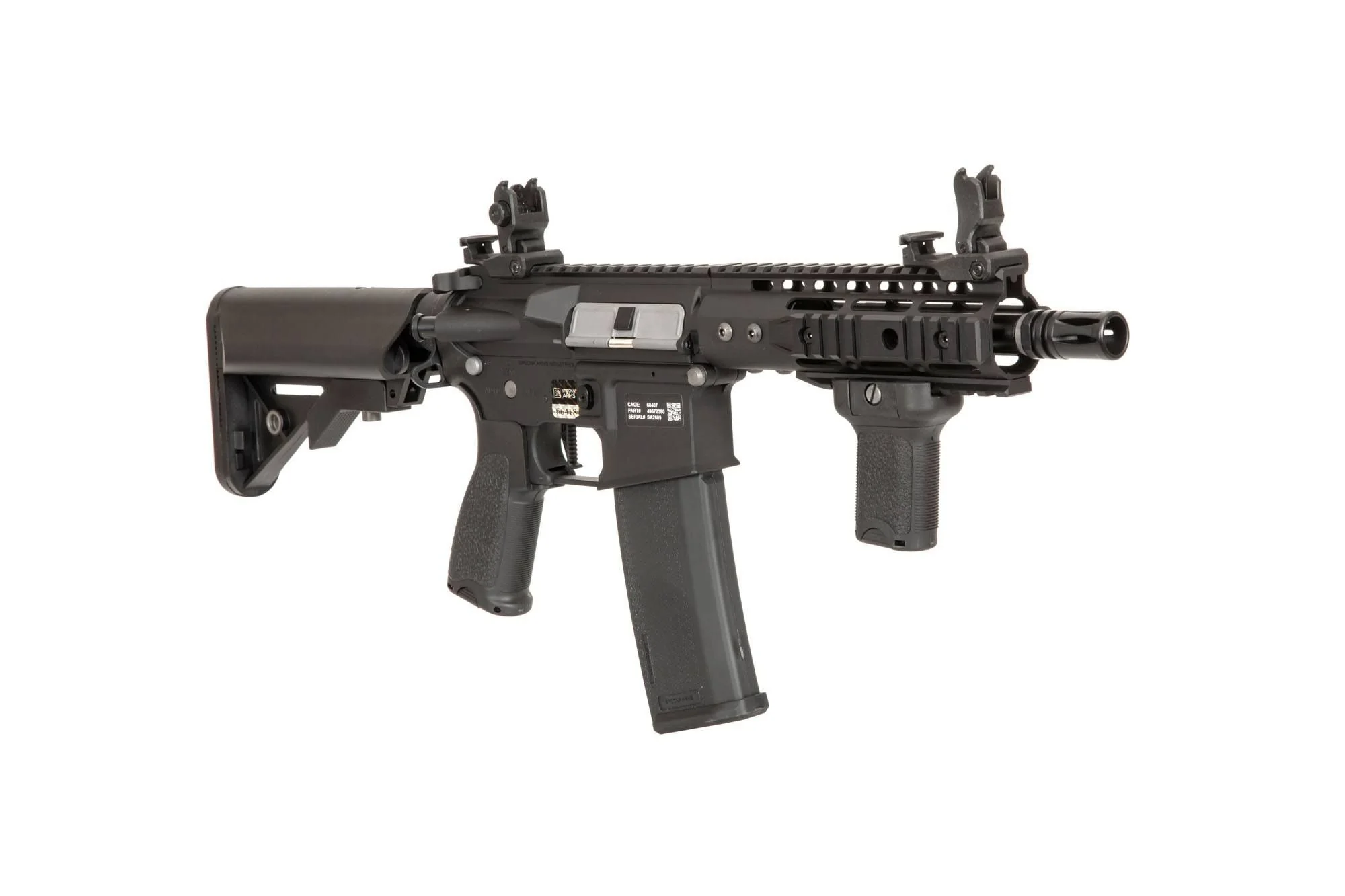 Specna Arms - SA-E12 EDGE 2.0 M4 Short Keymod Replica - Black - Image 3
