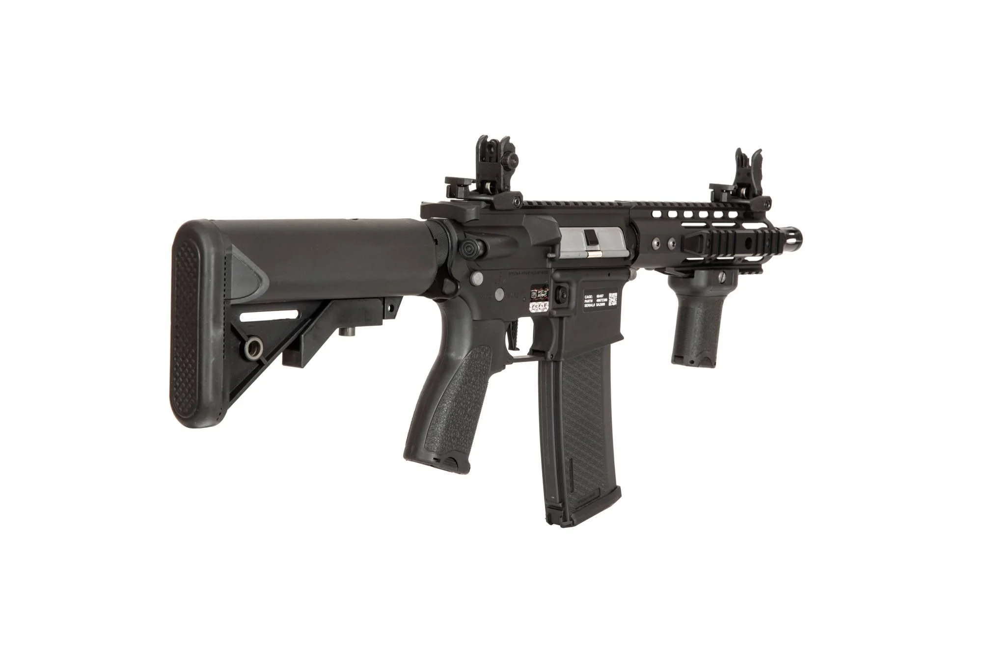 Specna Arms - SA-E12 EDGE 2.0 M4 Short Keymod Replica - Black - Image 5