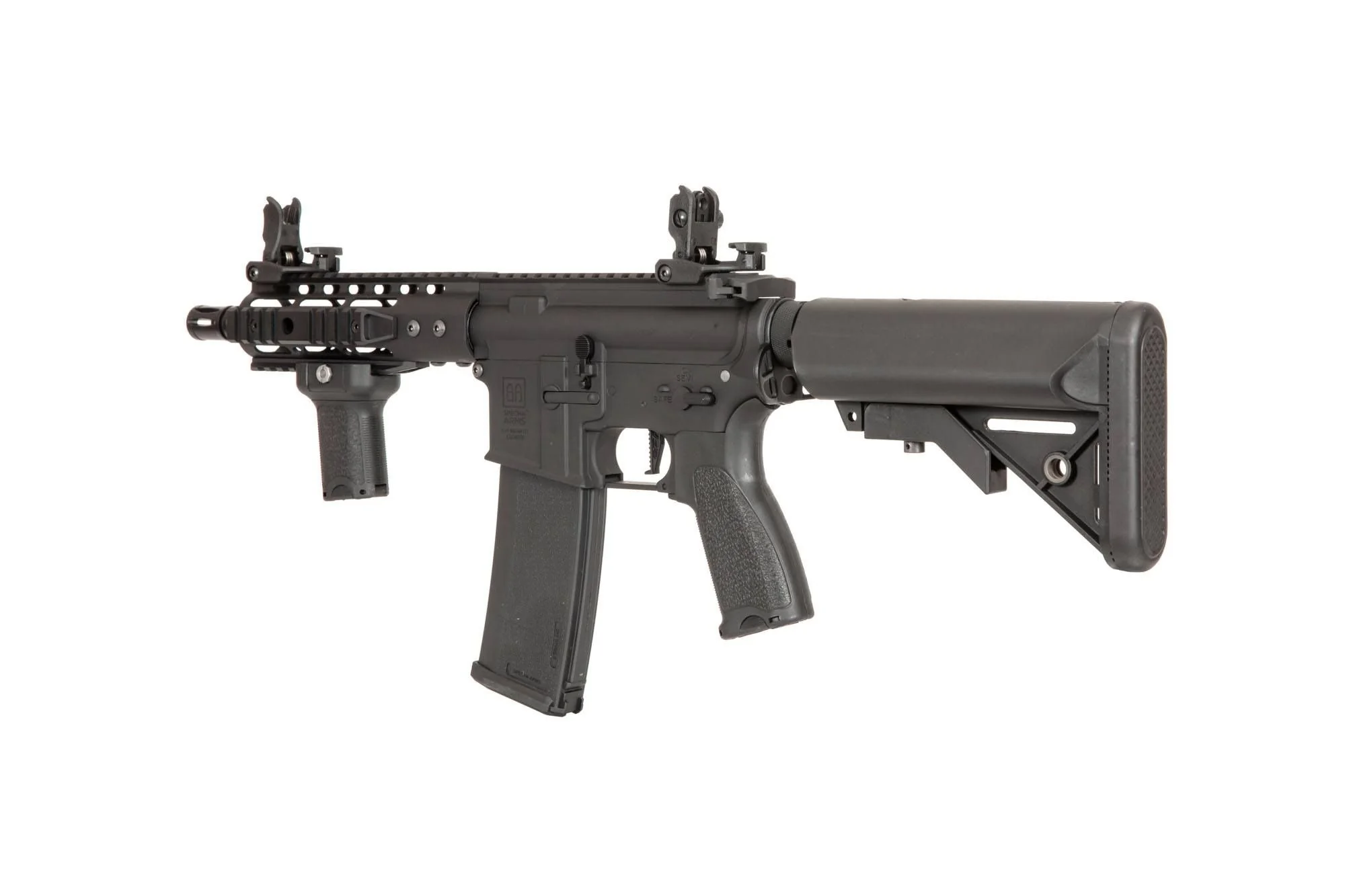 Specna Arms - SA-E12 EDGE 2.0 M4 Short Keymod Replica - Black - Image 6