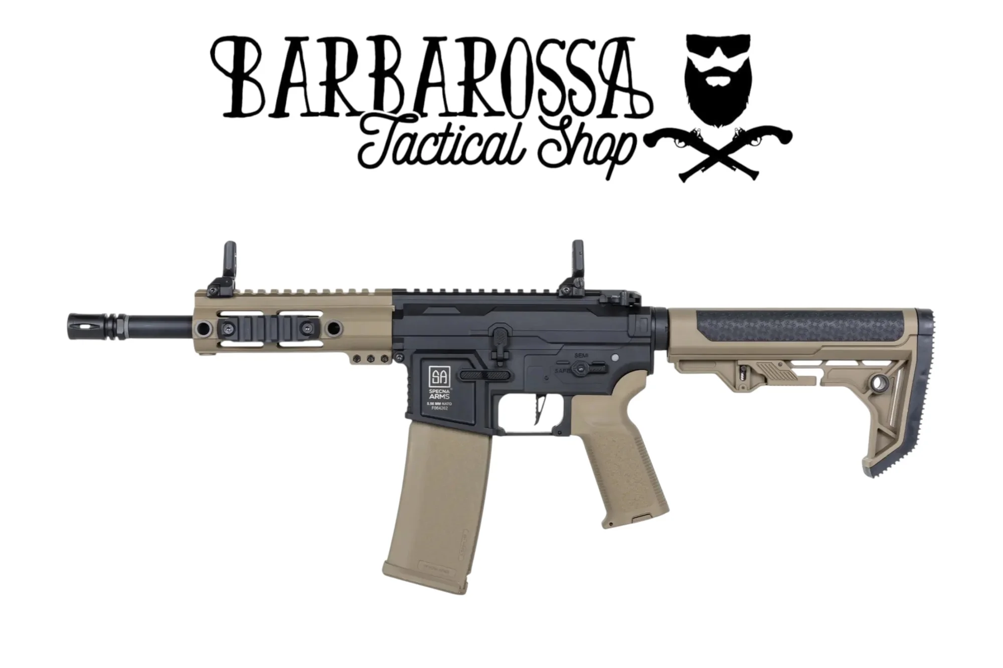 Specna Arms - SA-F04-RL FLEX™ Light Ops Stock/ New Receiver HAL ETU™ Gen. 2 - Half-Tan