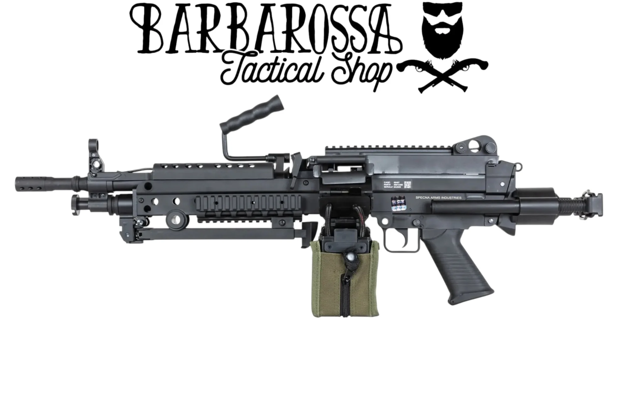 Specna Arms SA-F249 PARA FLEX™ GATE X-ASR™ Black - Image 3