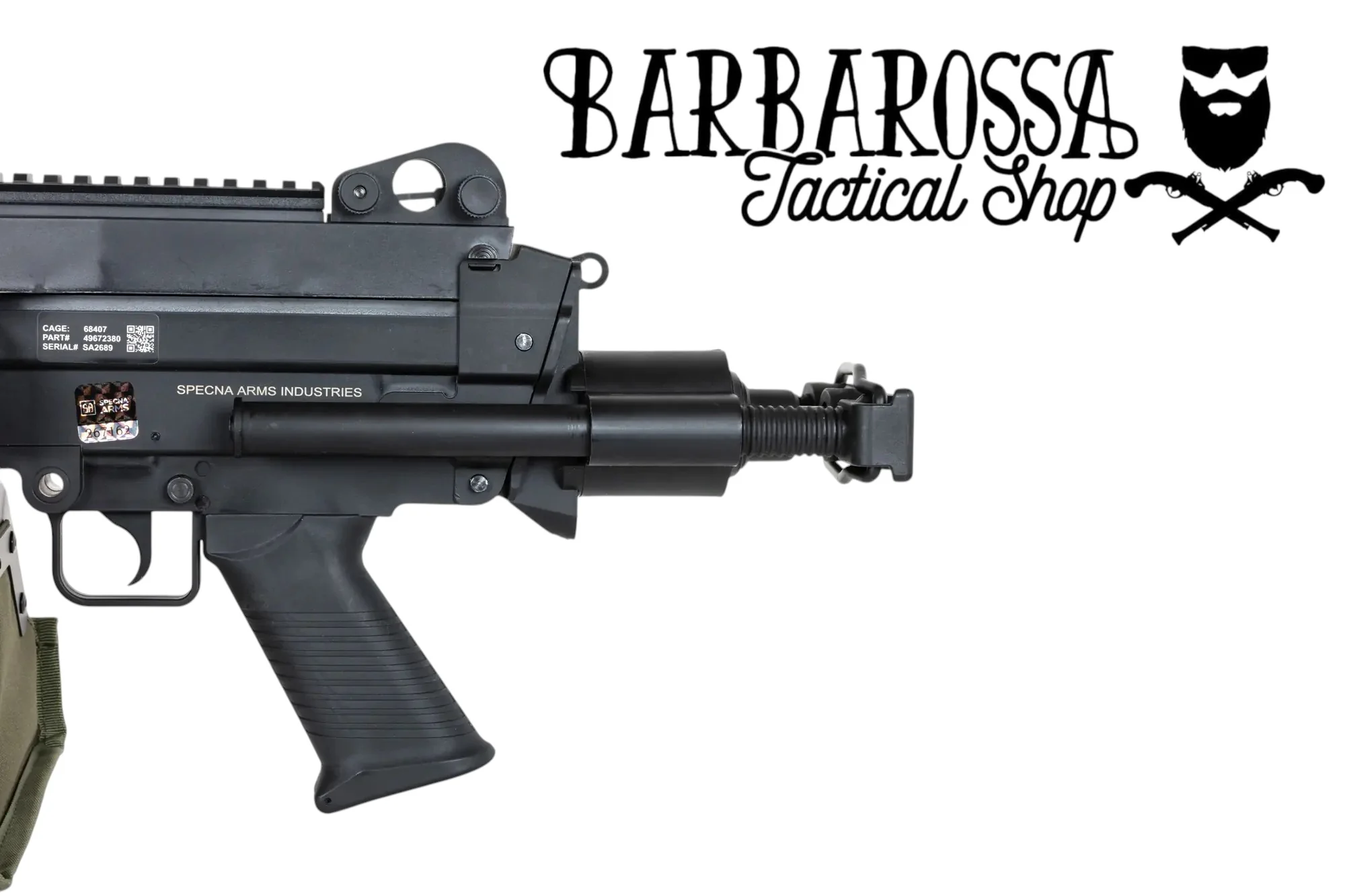 Specna Arms SA-F249 PARA FLEX™ GATE X-ASR™ Black - Image 4