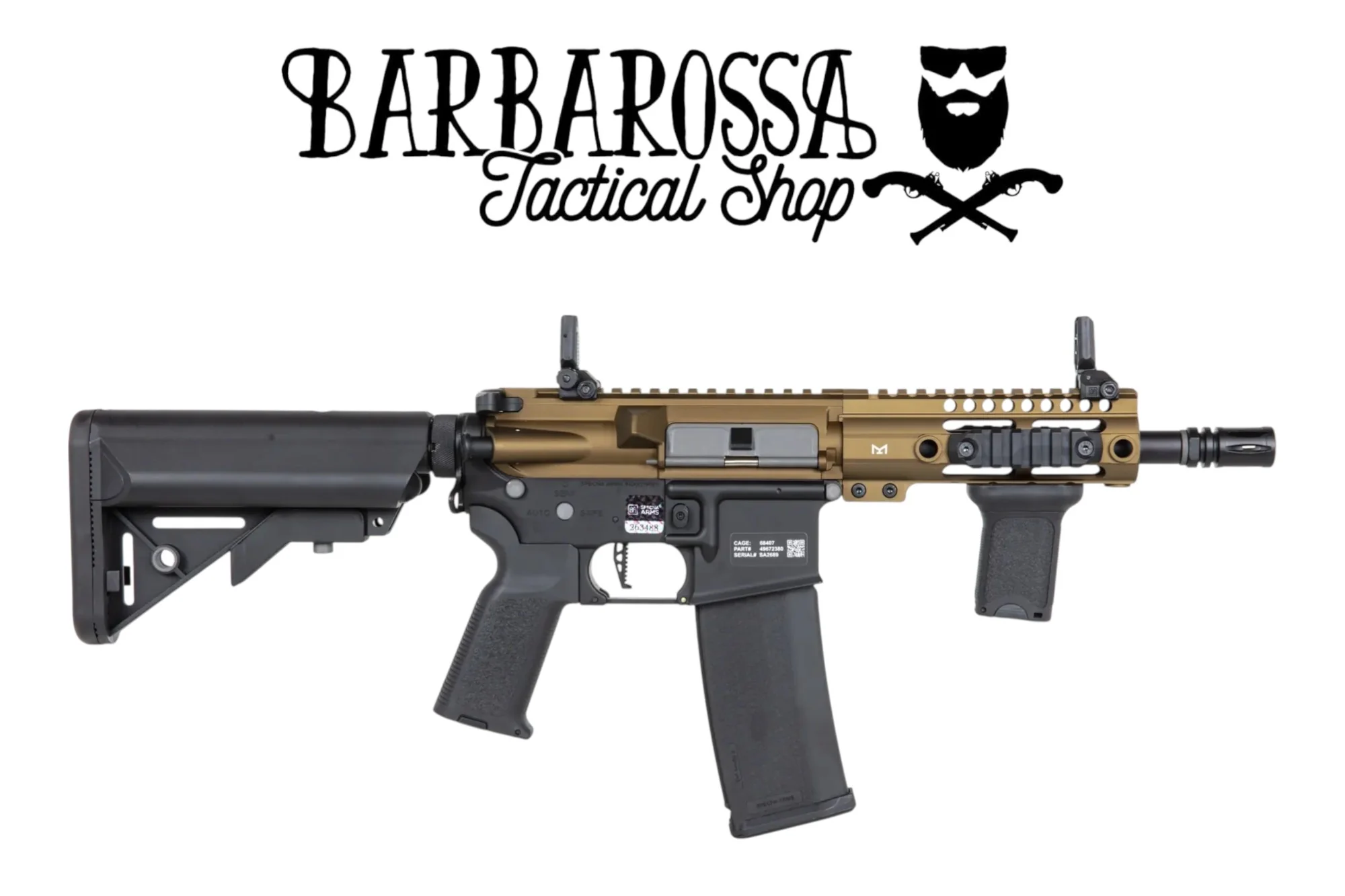 Specna Arms SA-P21 Prime™ Aster II ETU with brushless motor Chaos Bronze - Image 2