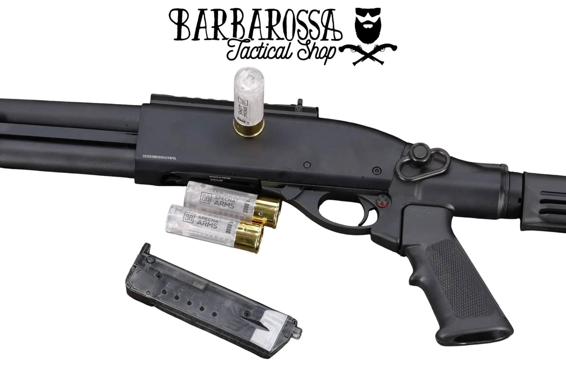 Specna Arms SA-VGS5 VAPOR™ airsoft shotgun Black - Image 5