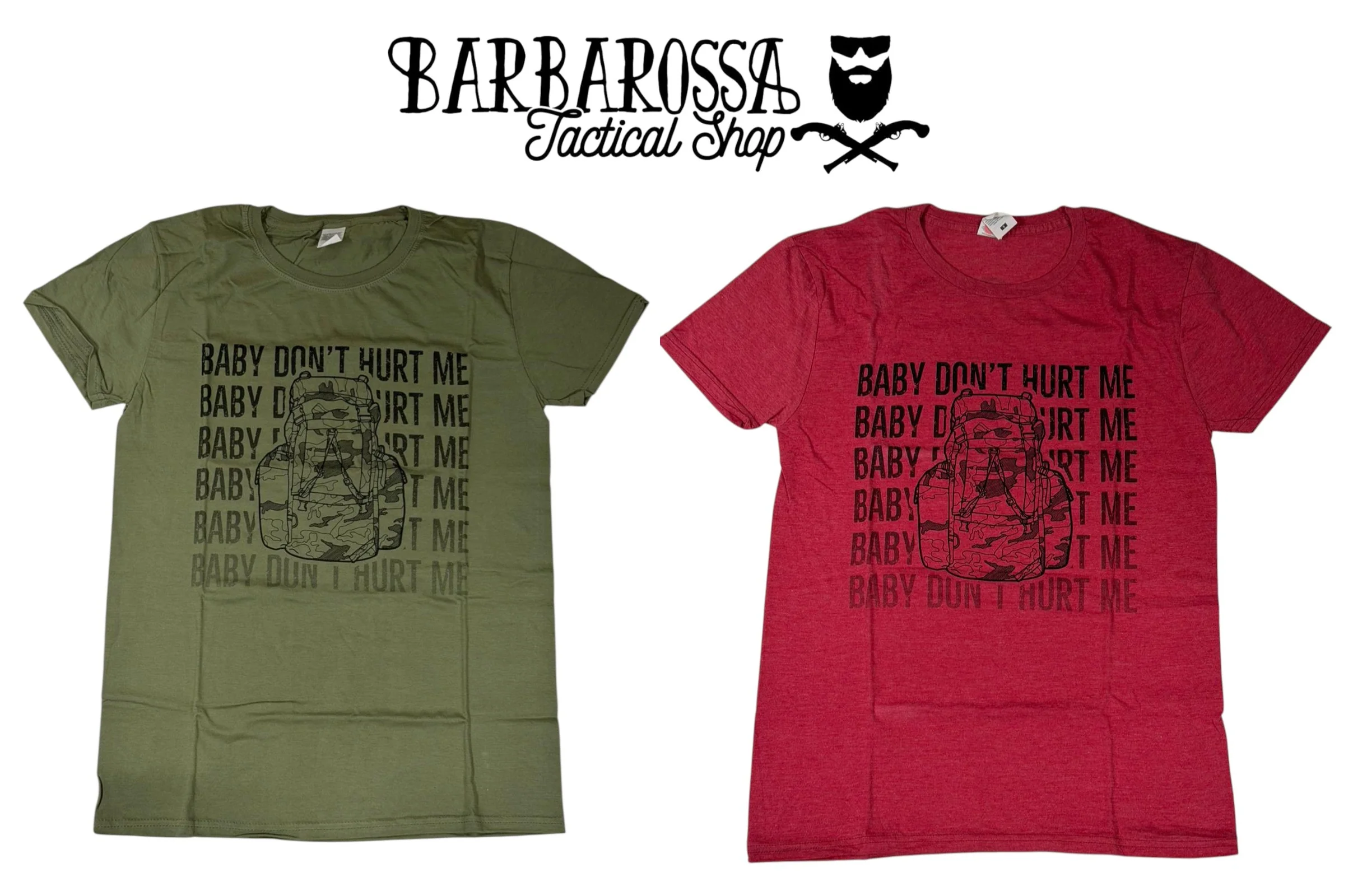 T-Shirt "BABY DON'T HURT ME" - The Goat Operator
