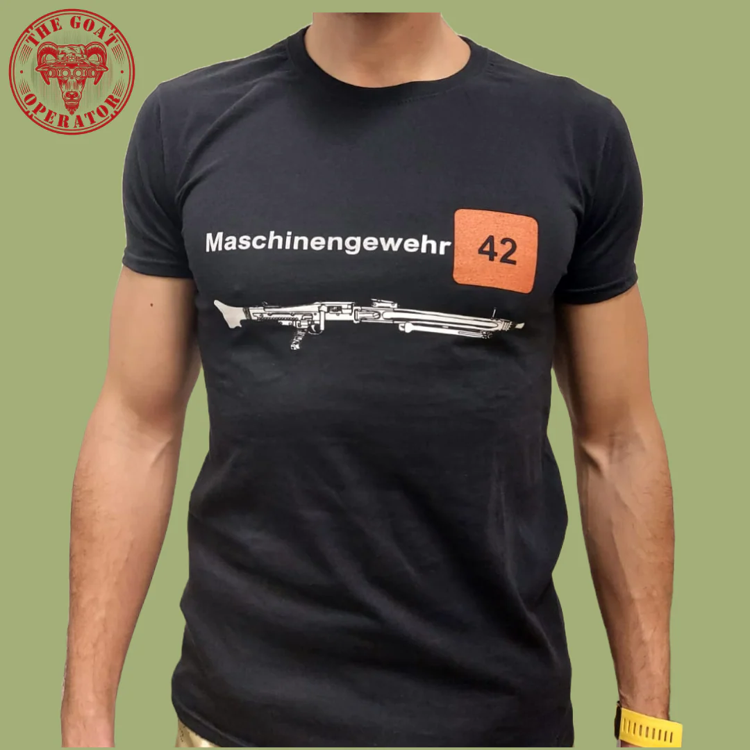 T-Shirt "Maschinengewehr 42" - The Goat Operator - Image 6