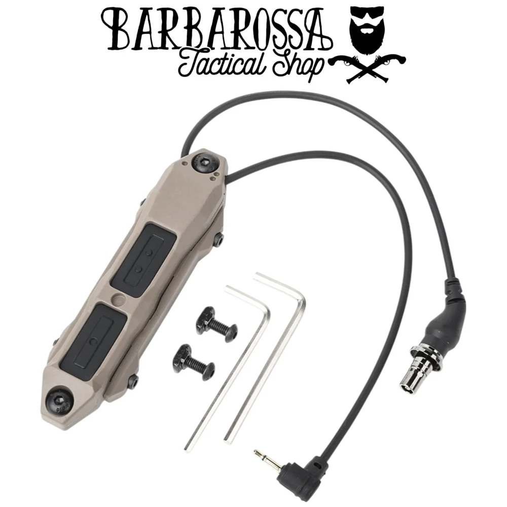 Tactical Augmented Dual Function Tape Switch with Lock SF ML & 2.5mm - Dark Earth
