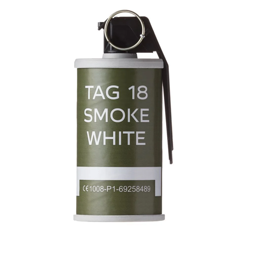 TAGINN - Airsoft Pyrotechnics TAG-18W Fumogena - Bianco - Image 3