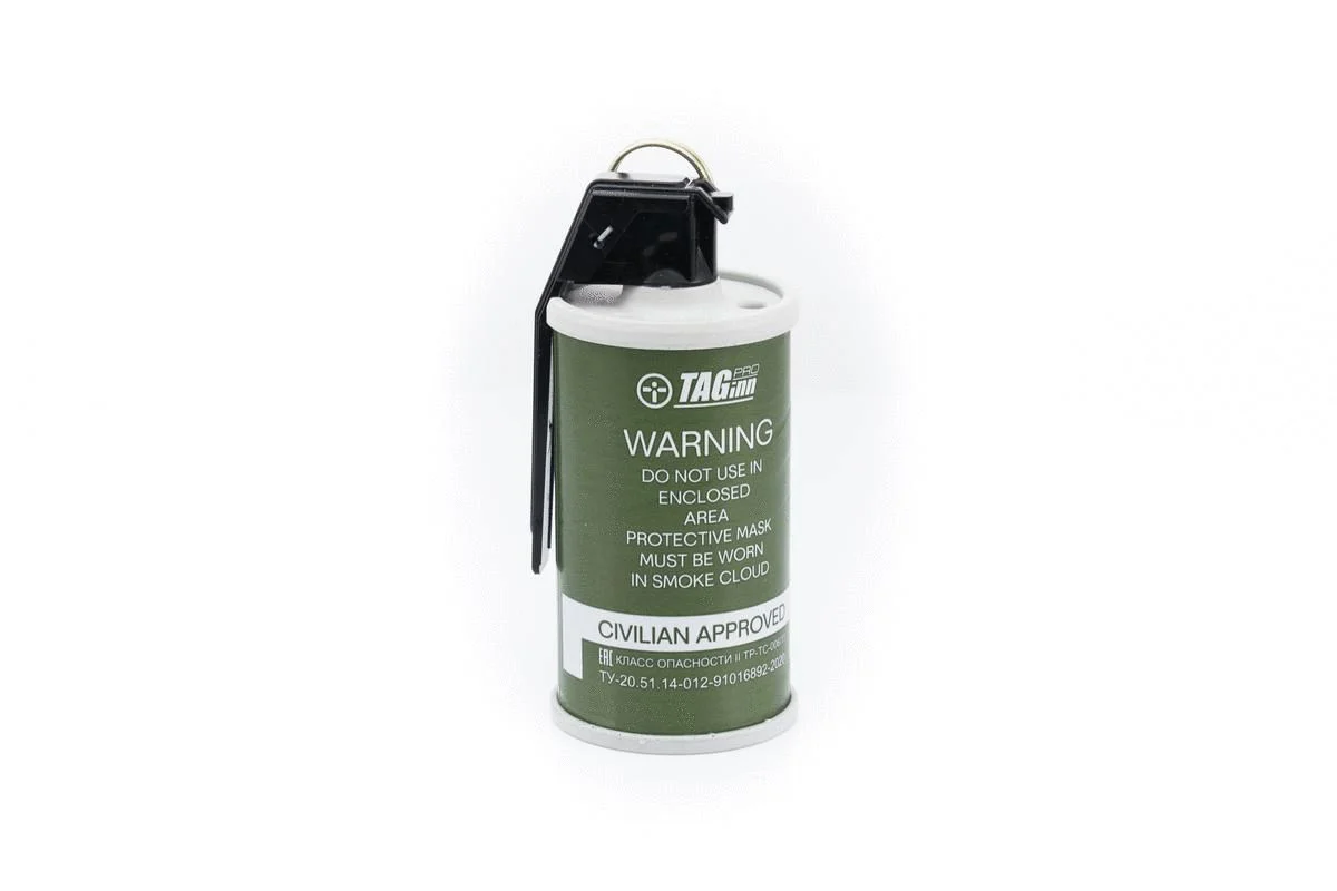 TAGINN - Airsoft Pyrotechnics TAG-18W Fumogena - Bianco - Image 4