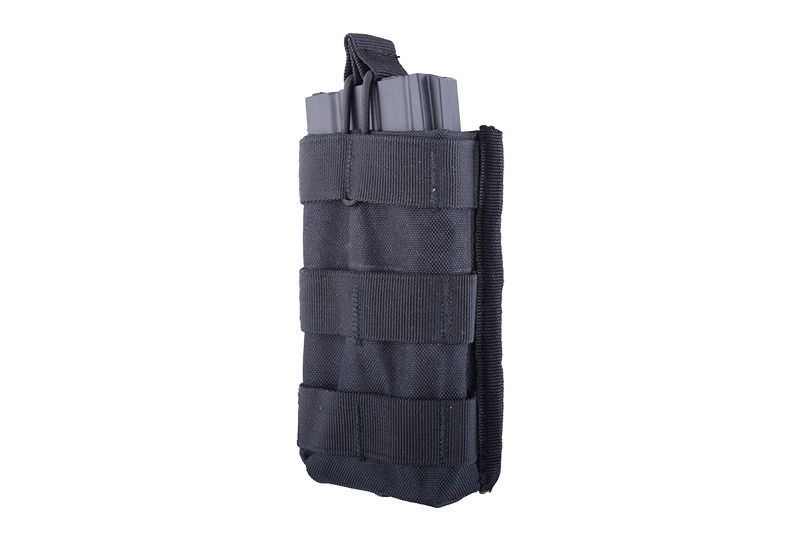 8Fields - Tasca Singola Porta Caricatore Open da M4/M16 - Black