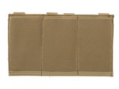 8Fields - Tasca Tripla Elastica Porta Caricatori M4 - Coyote