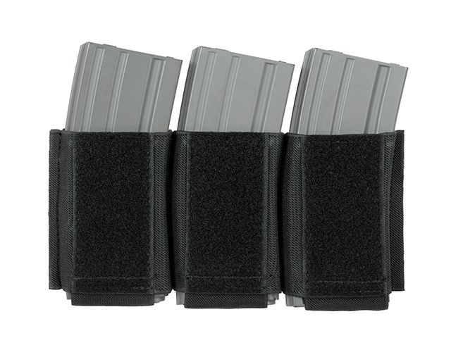 Tasca Tripla M4 Velcrata - Black