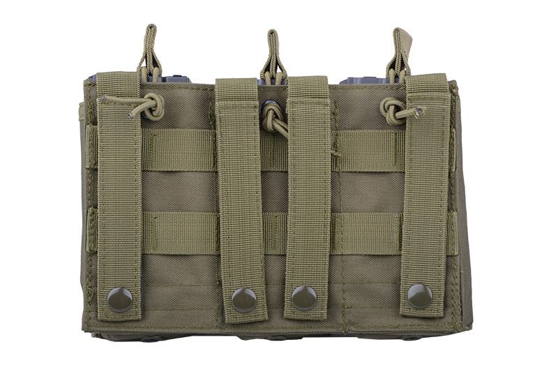 Tasca tripla porta caricatori da M4/M16 open top OD - Image 2