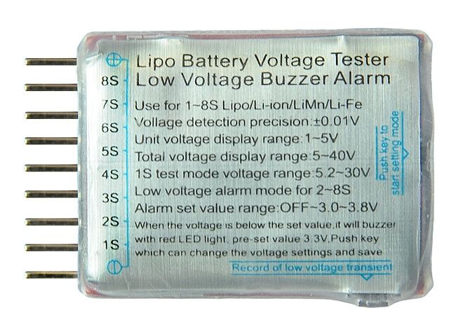 Tester LiPo/LiFe con Display - Image 2