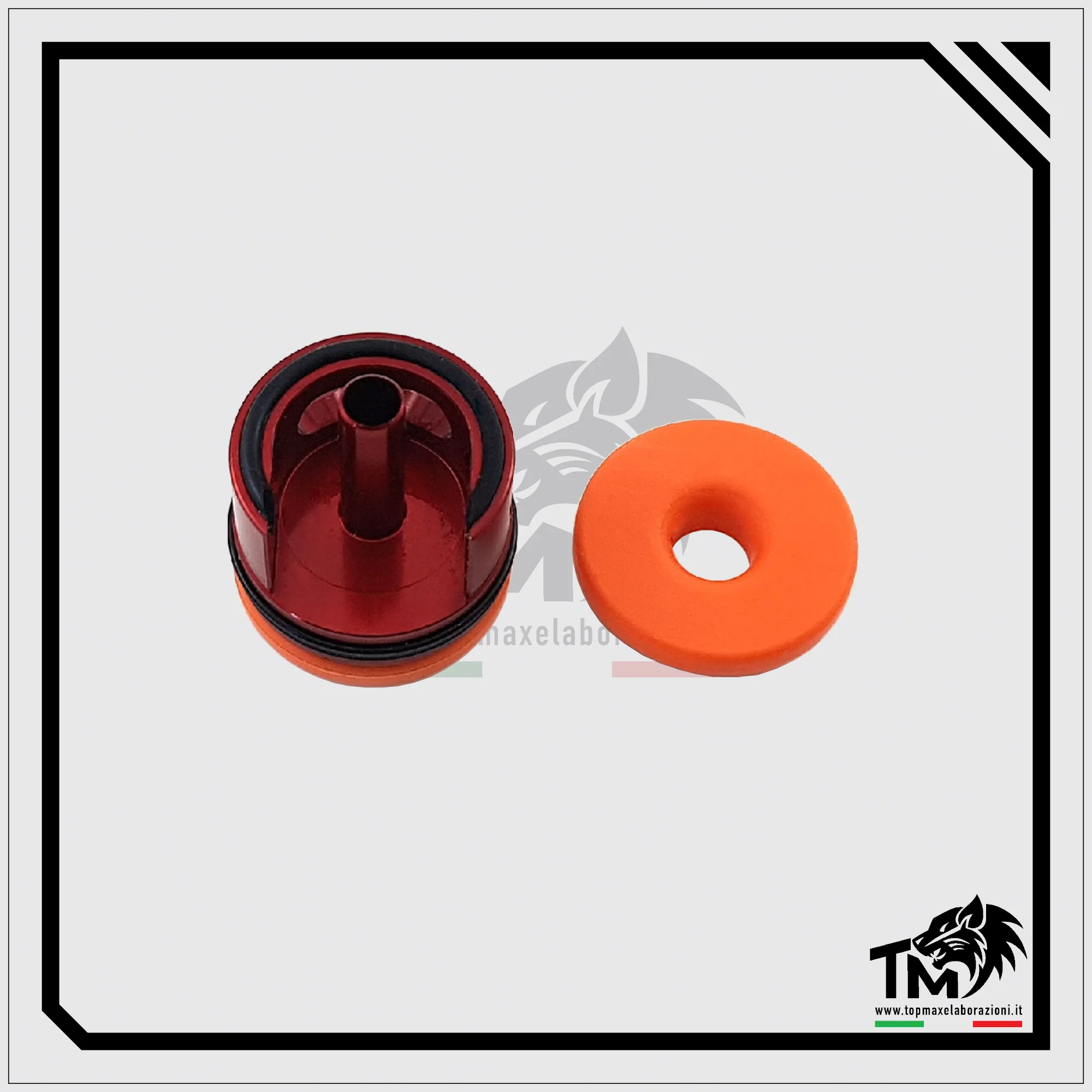 Top Max - Testa Cilindro in Ergal con Pad Orange - Rof 20/30bbs - Molla 95/115 - Image 2