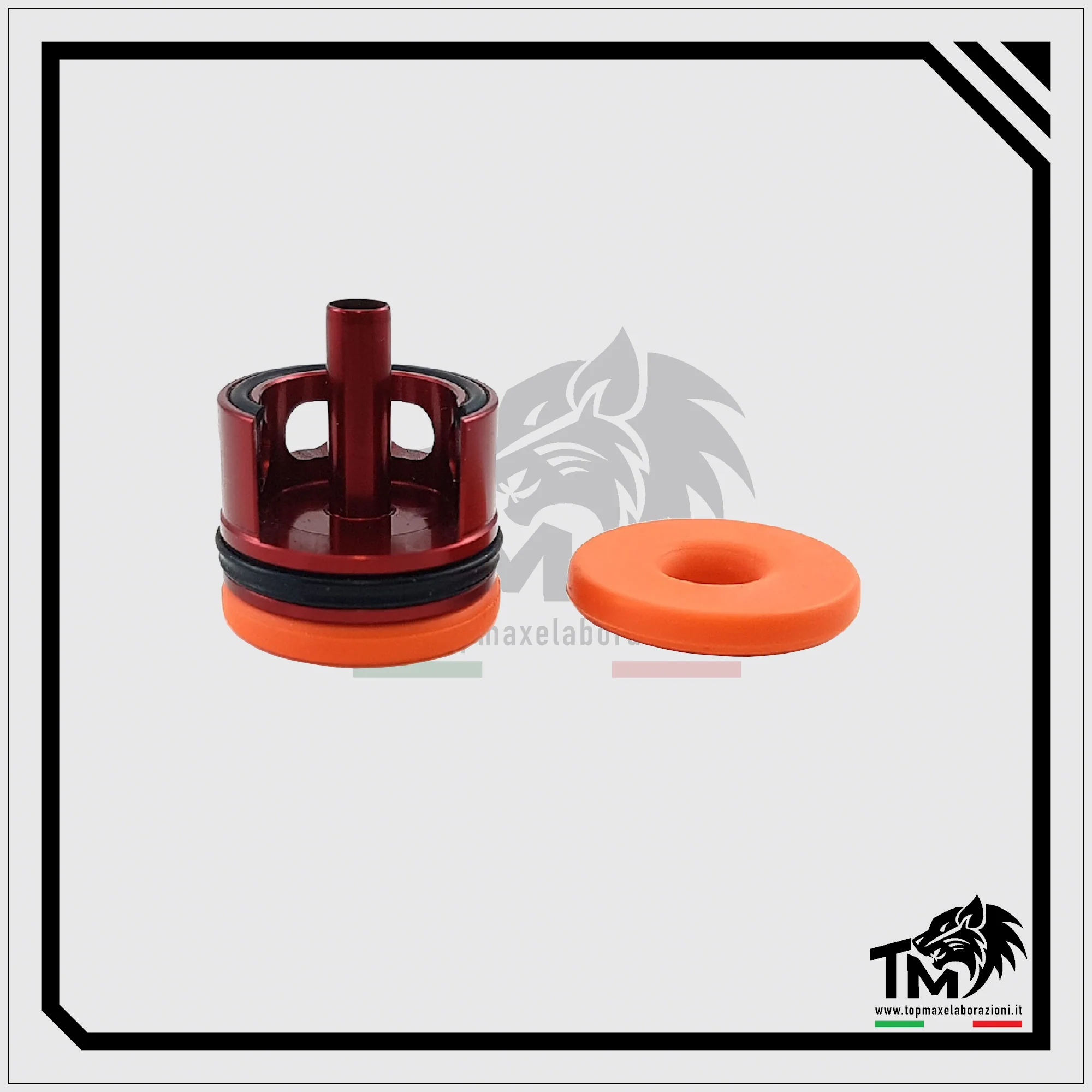 Top Max - Testa Cilindro in Ergal con Pad Orange - Rof 20/30bbs - Molla 95/115 - Image 3