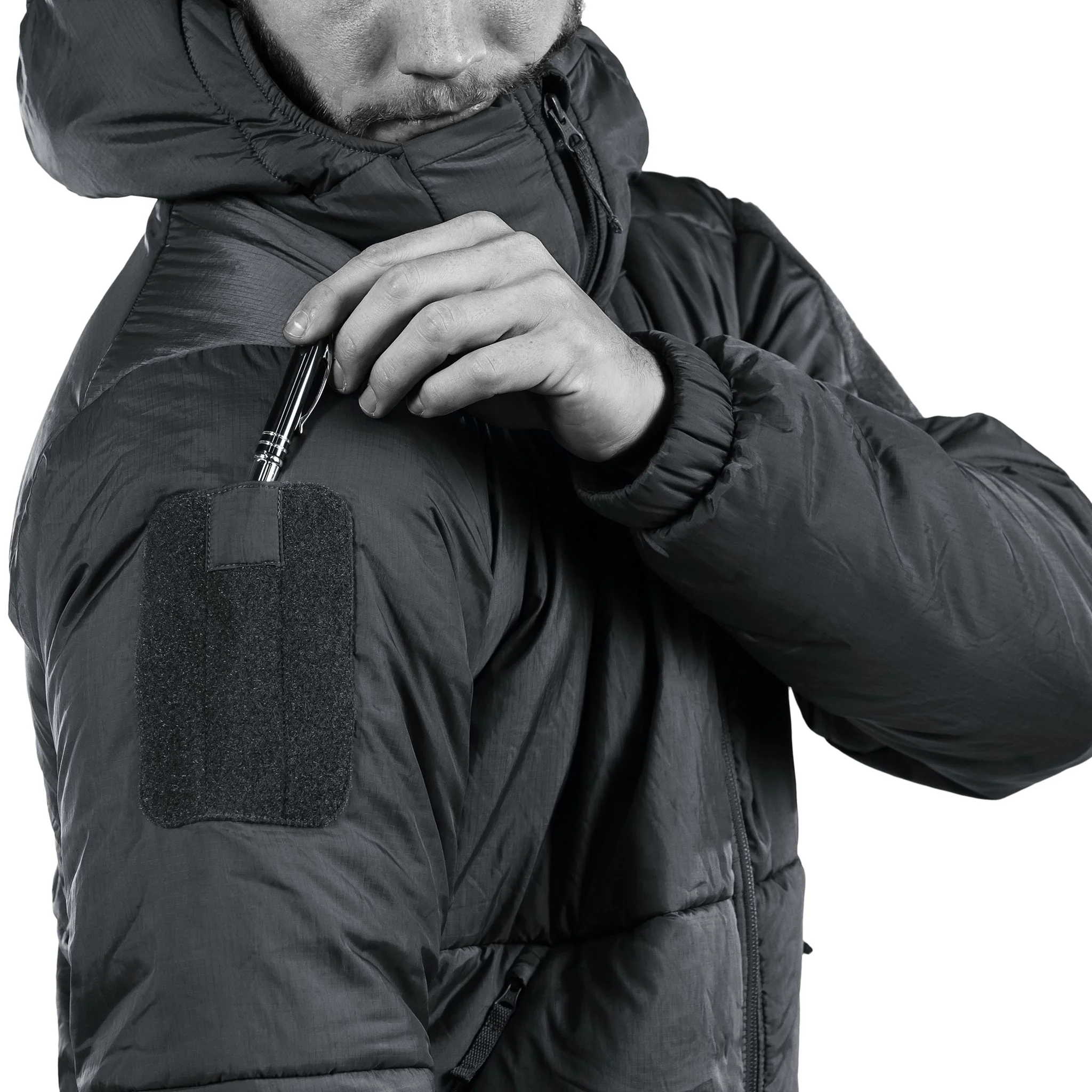 UF PRO - Delta Compact Tactical Winter Jacket - Black - Image 4