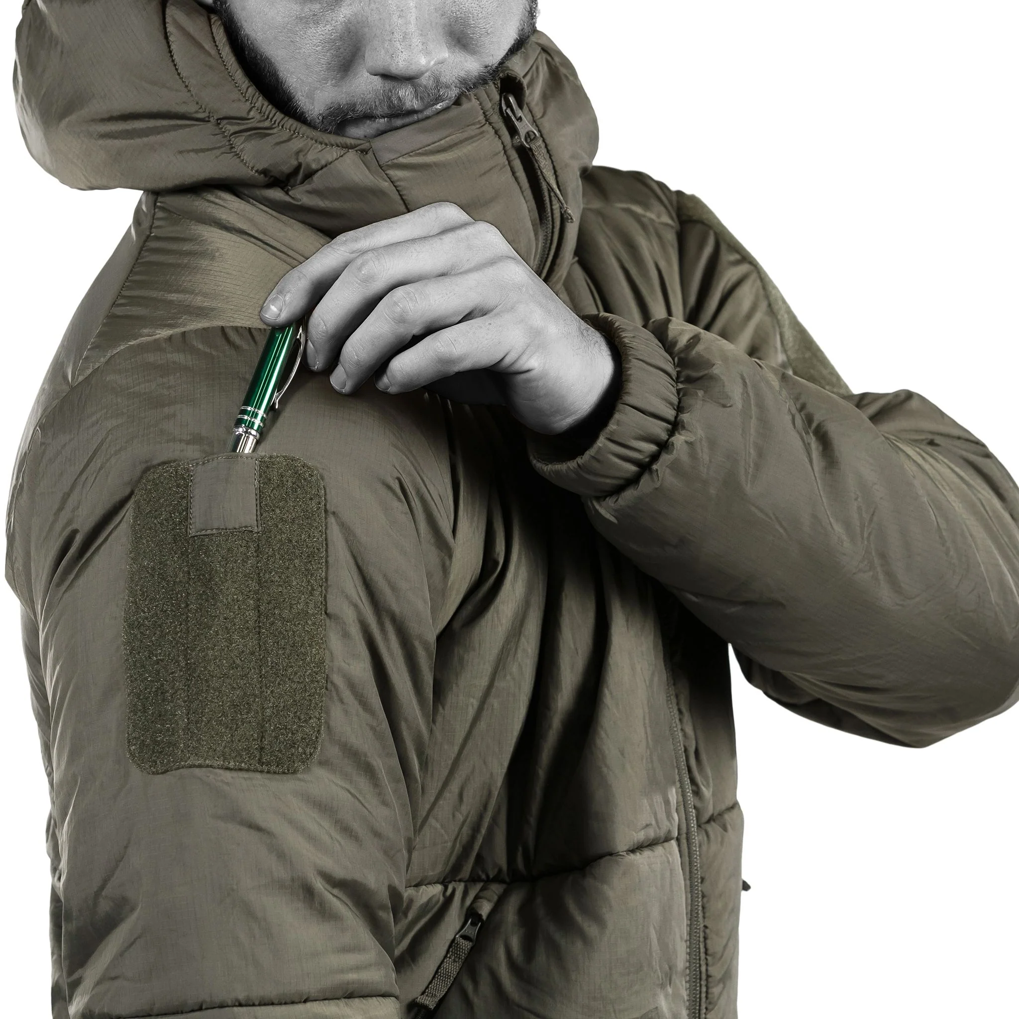UF PRO - Delta Compact Tactical Winter Jacket - Brown Grey - Image 3