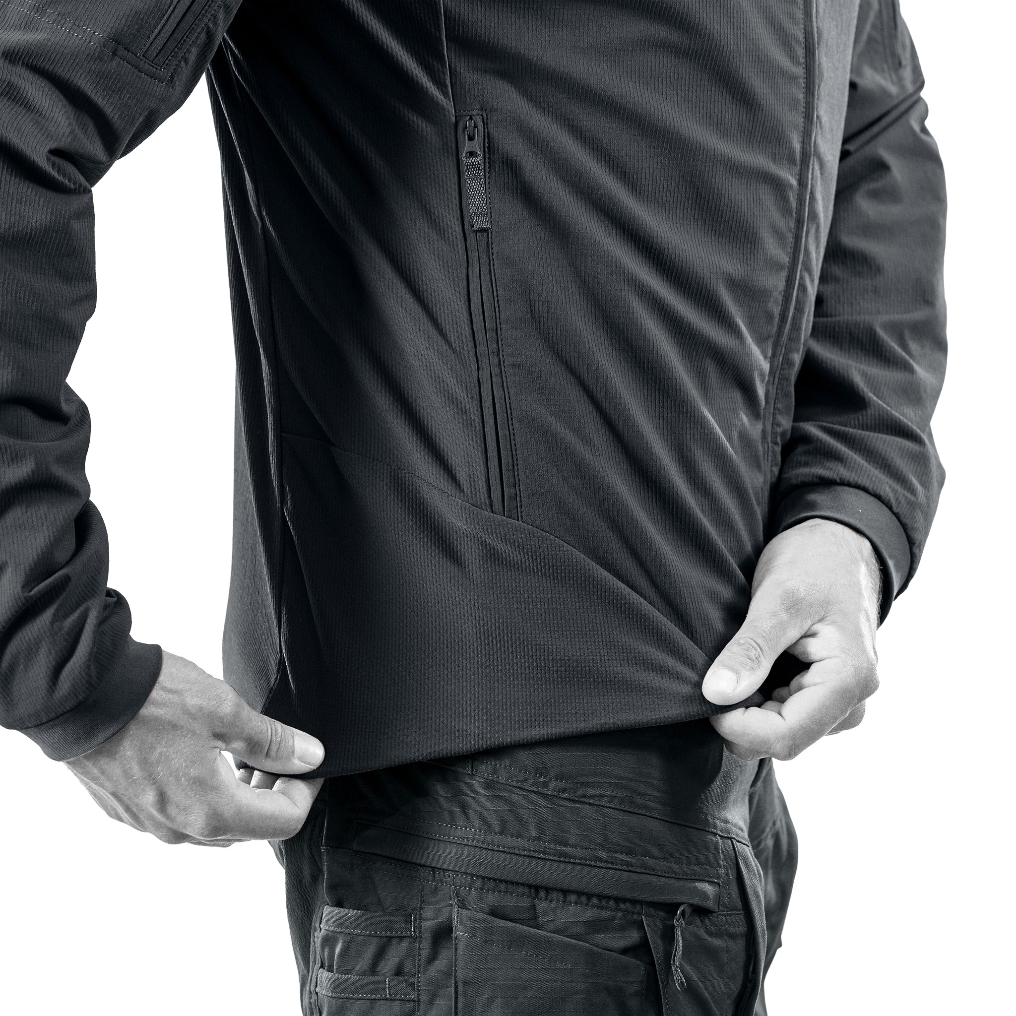 UF PRO - Hunter FZ Gen.3 Tactical Softshell Jacket - Black - Image 2