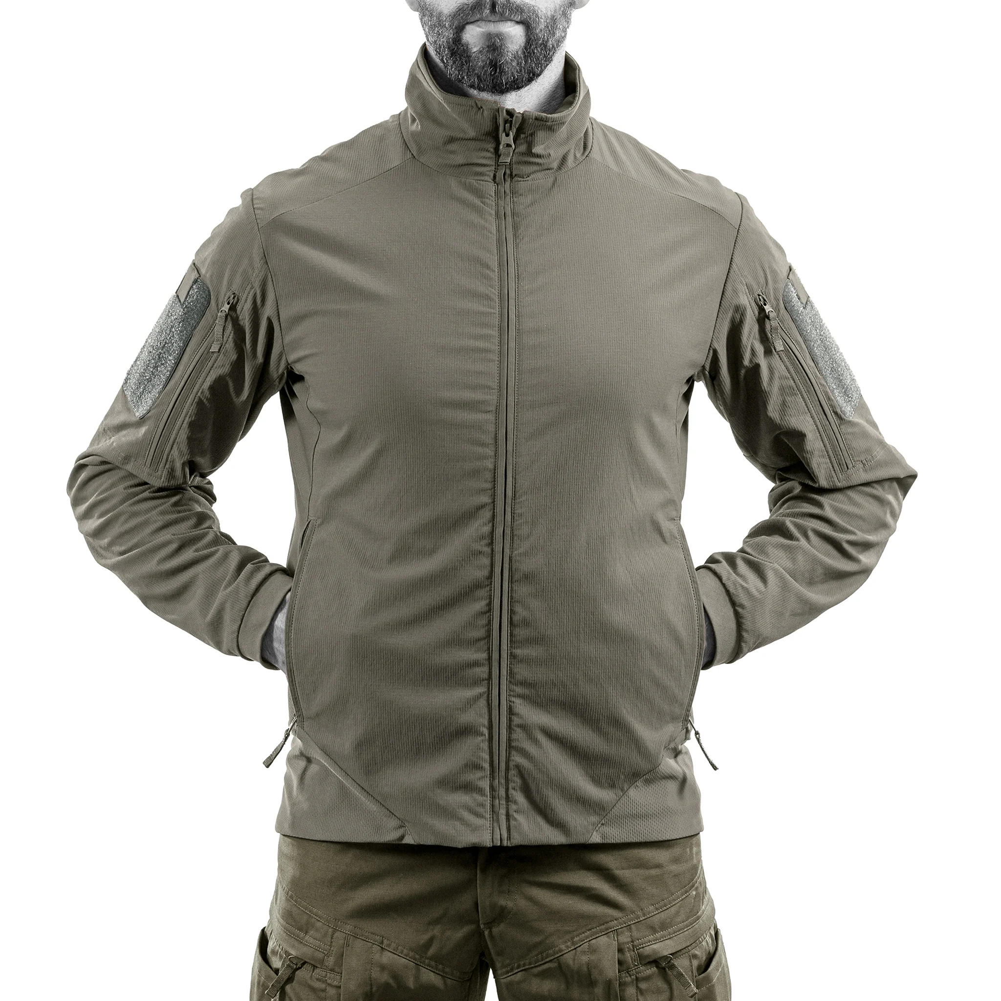 UF PRO - Hunter FZ Gen.3 Tactical Softshell Jacket - Brown Grey - Image 11