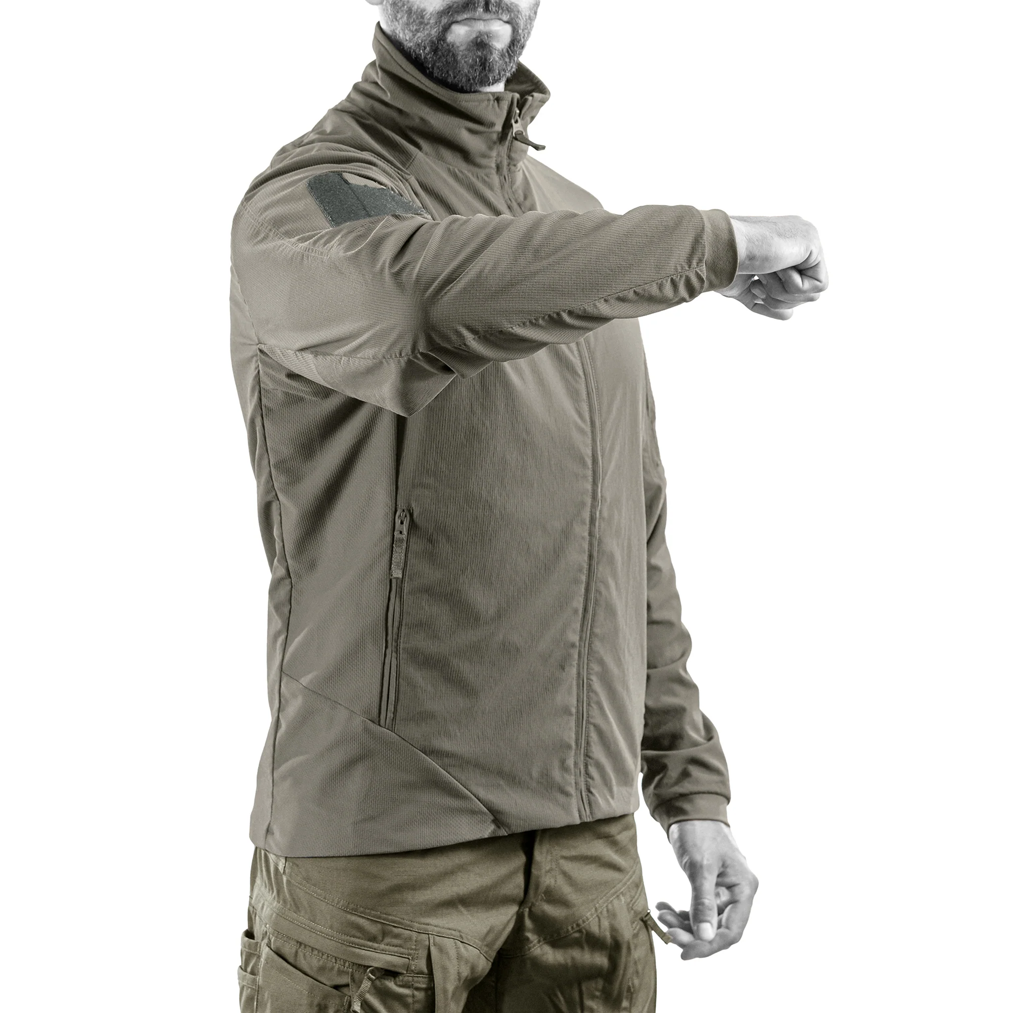 UF PRO - Hunter FZ Gen.3 Tactical Softshell Jacket - Brown Grey - Image 9