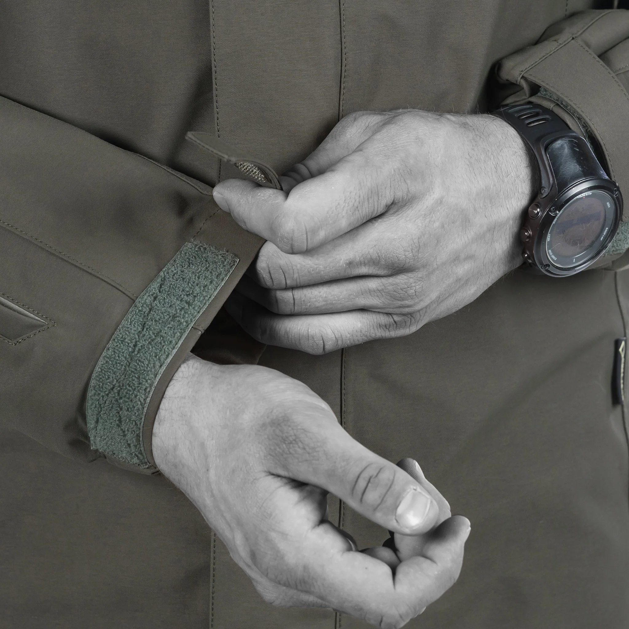 UF PRO - Monsoon XT Gen.2 Tactical Rain Jacket - Brown Grey - Image 4