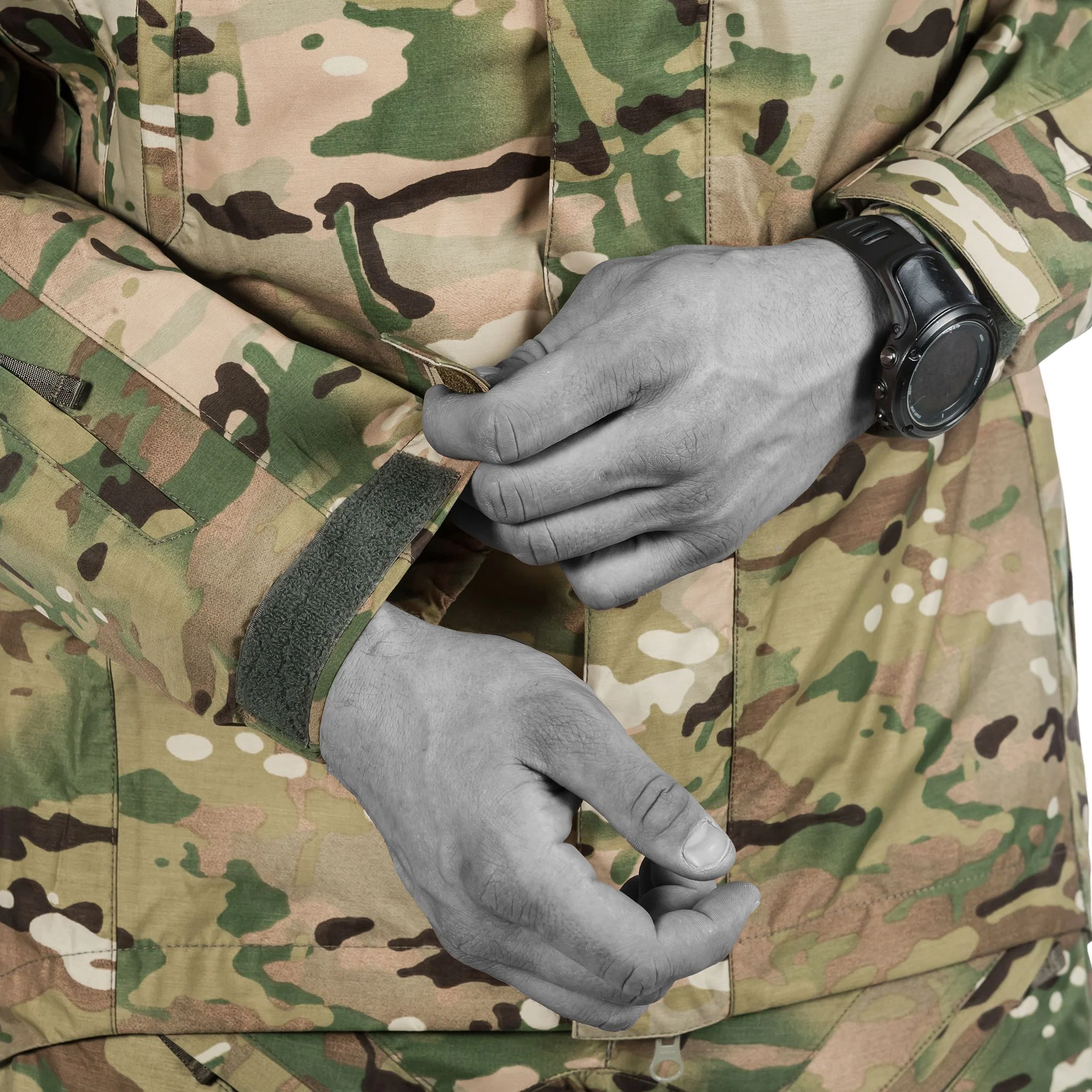 UF PRO - Monsoon XT Gen.2 Tactical Rain Jacket - Multicam - Image 3