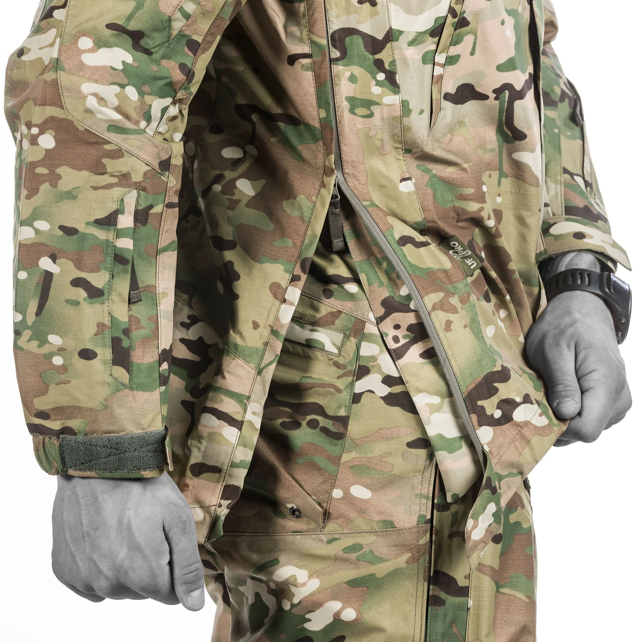 UF PRO - Monsoon XT Gen.2 Tactical Rain Jacket - Multicam - Image 7