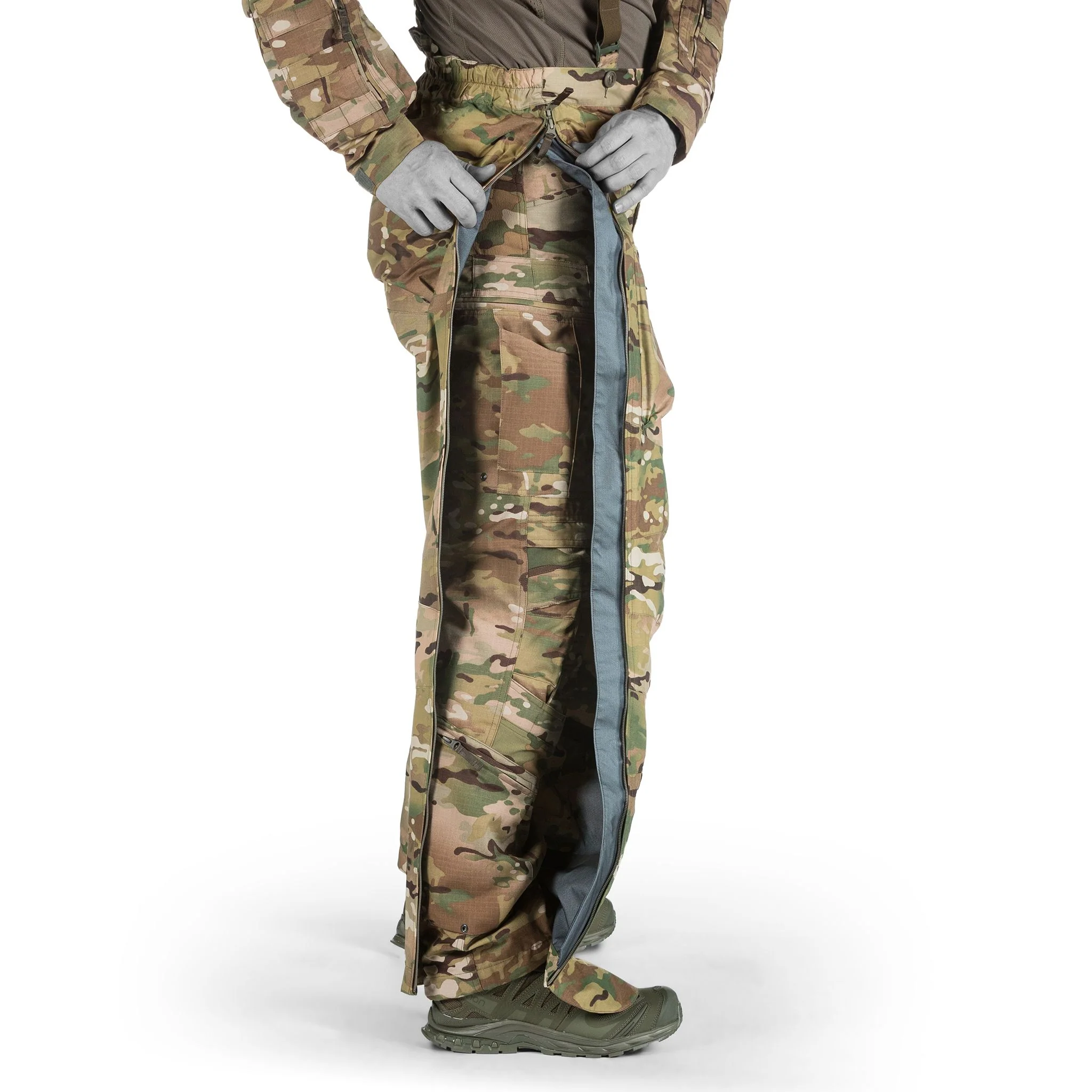 UF PRO - Monsoon XT Tactical Rain Pants - Multicam - Image 4