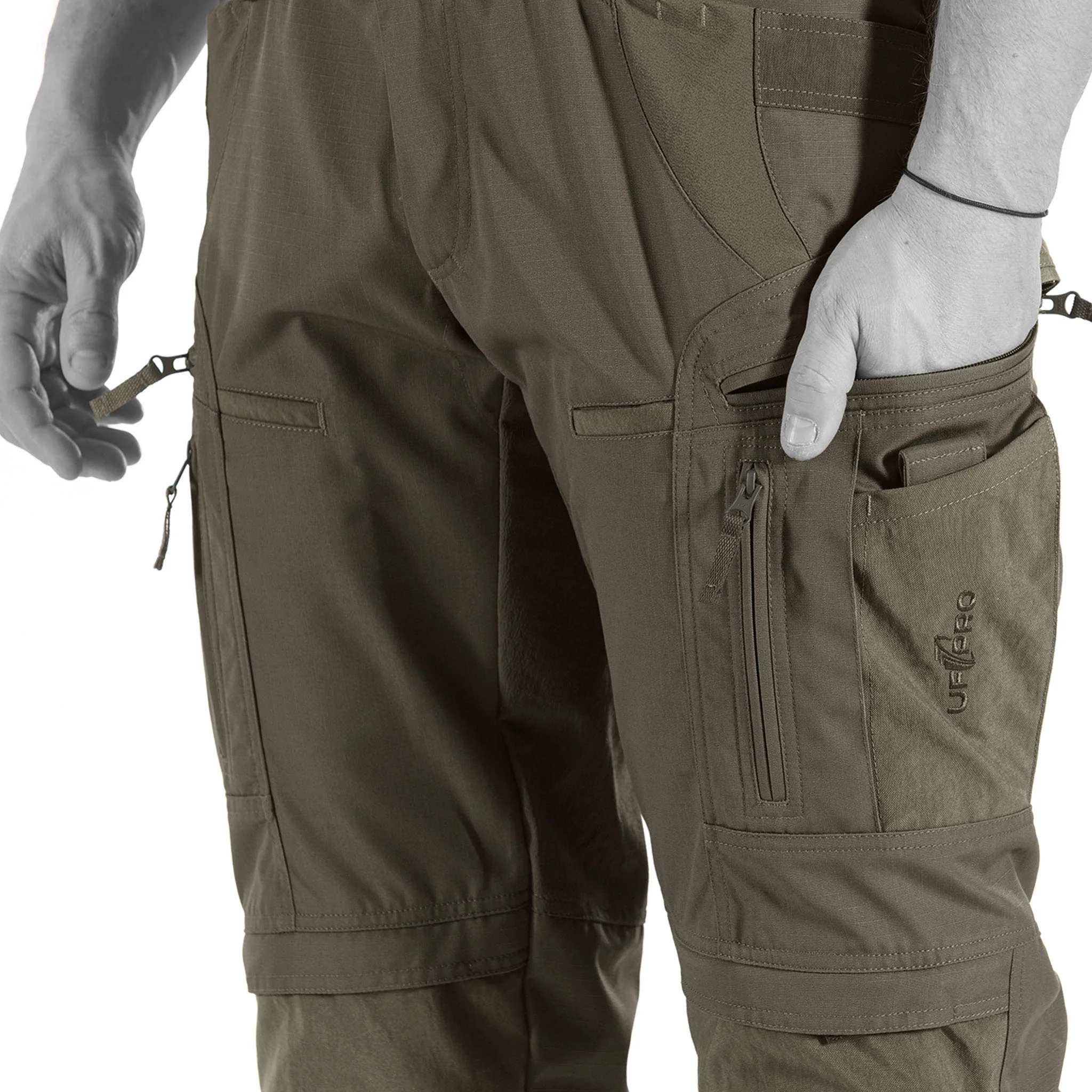 UF PRO - P-40 All-Terrain Gen.3 Tactical Pants - Brown Grey - Image 5