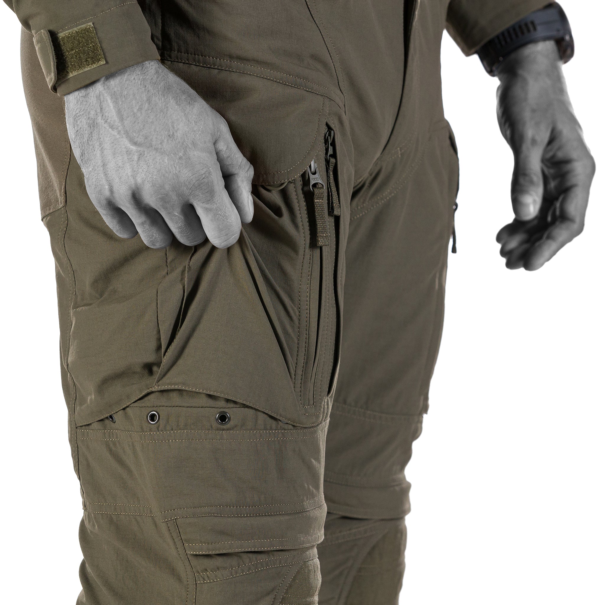 UF PRO - Striker TT Combat Pants - Brown Grey - Image 7
