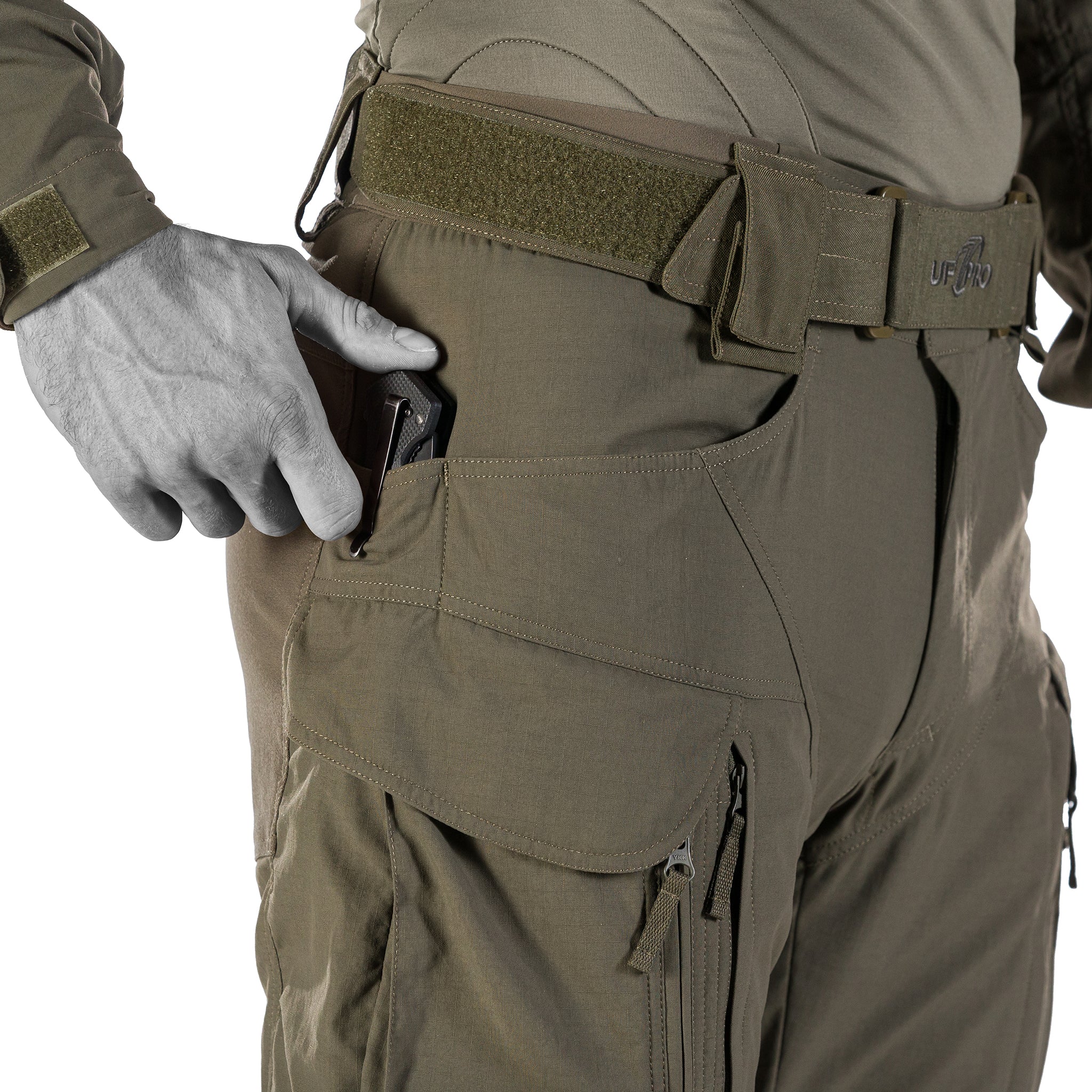 UF PRO - Striker TT Combat Pants - Brown Grey - Image 8