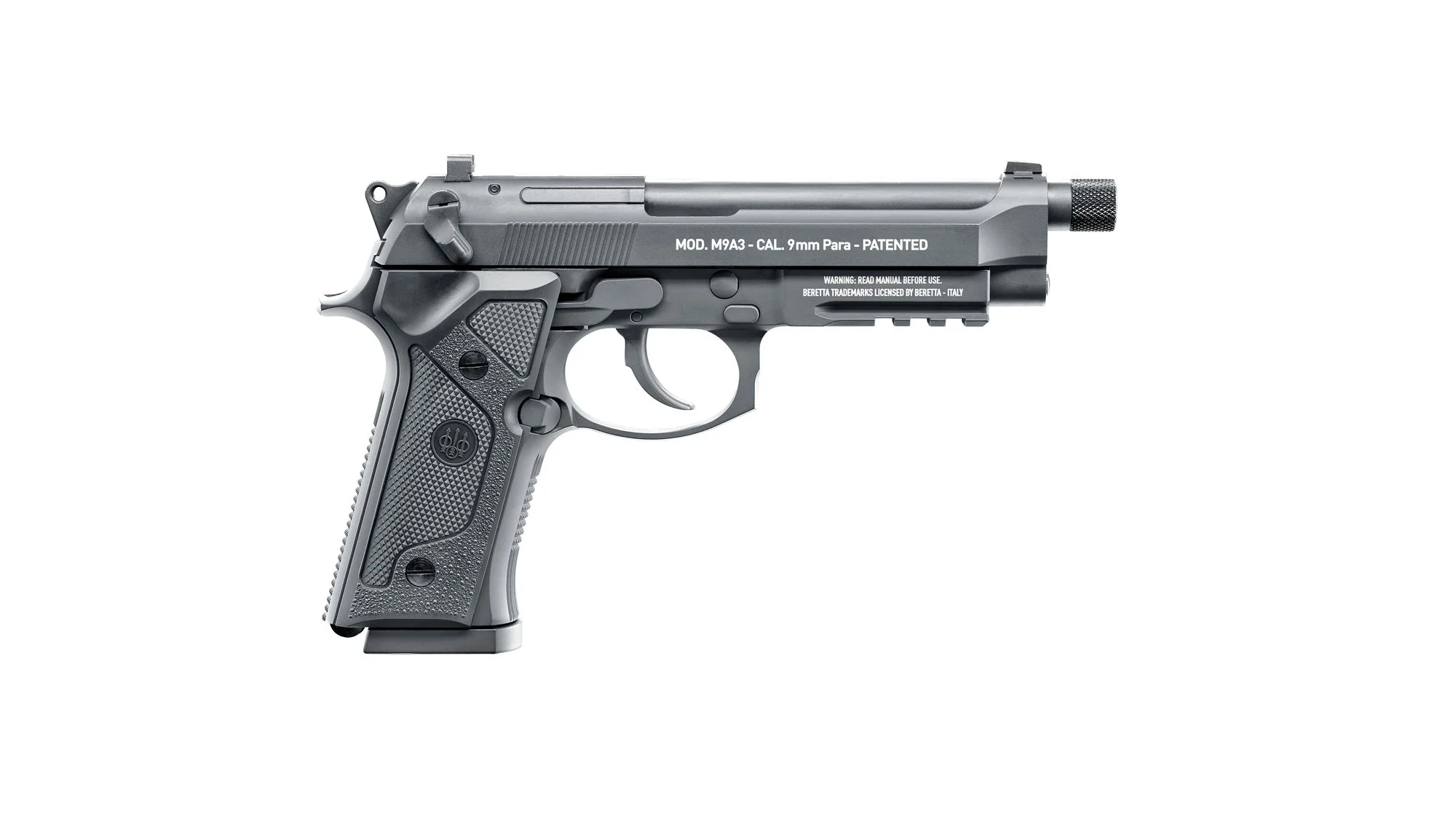 Umarex Beretta M9A3 Military Gas Blow-Back Black - Image 2