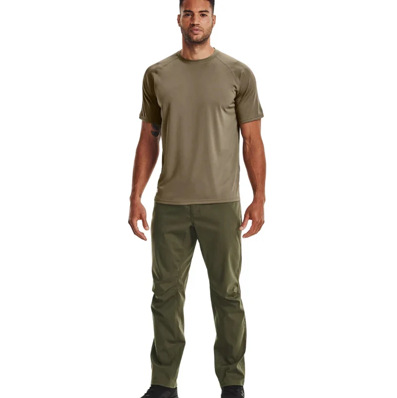 Under Armour® - UA T-shirt Tac Cotton - Tan - Image 3