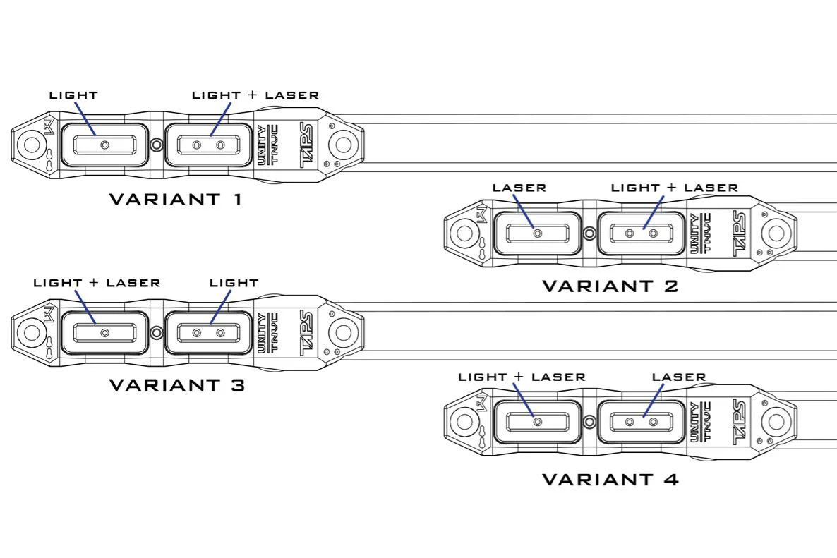 UNITY™ - TAPS™ | SYNC | SureFire® / Crane Laser 9" - Black - Image 4