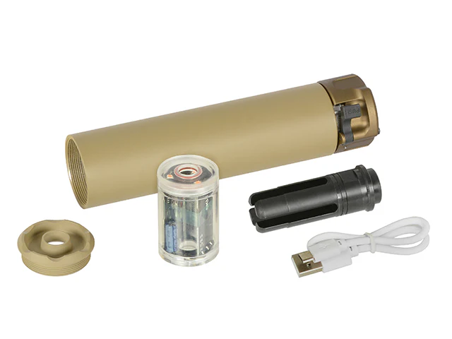 USSOCOM 5.56 Spitfire Tracer Sound Suppressor - Tan [5KU] - Image 4