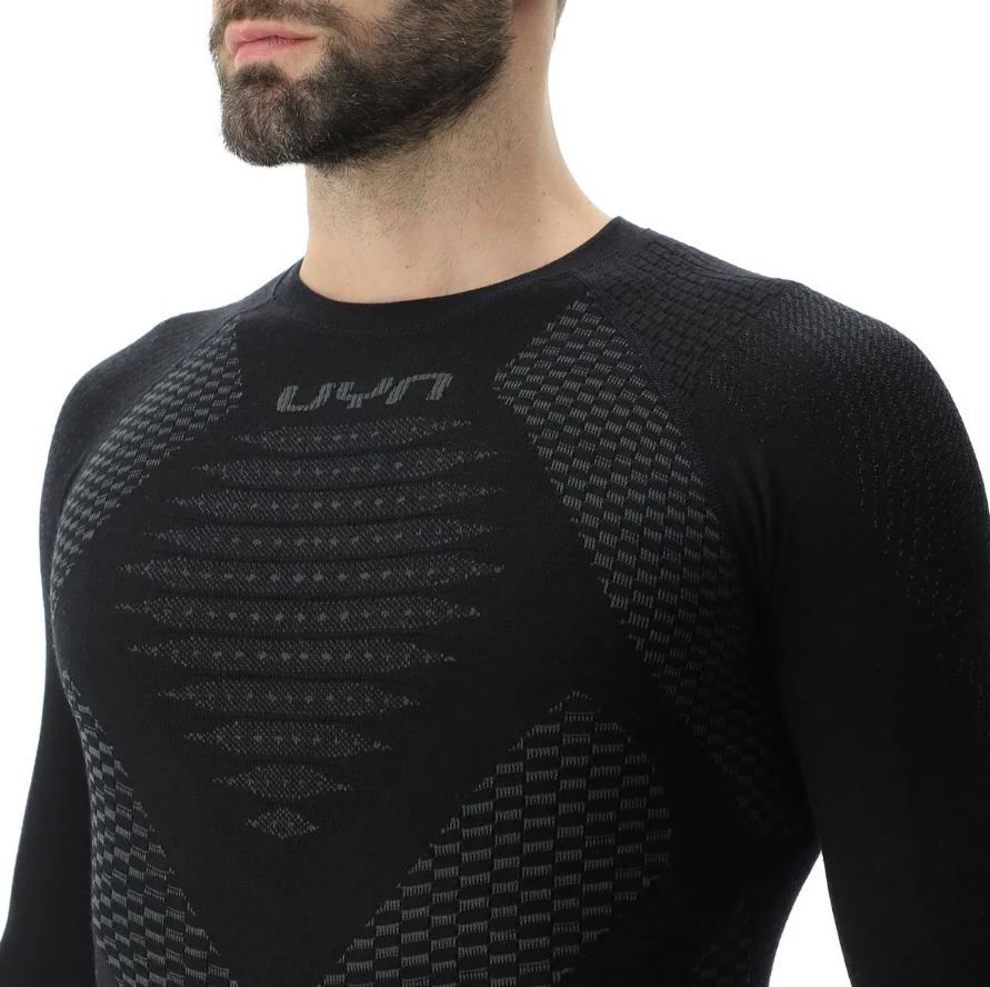 UYN - Maglia Tecnica Uomo Fusyon Defender - Black - Image 3