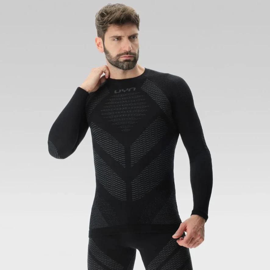 UYN - Maglia Tecnica Uomo Fusyon Defender - Black - Image 5
