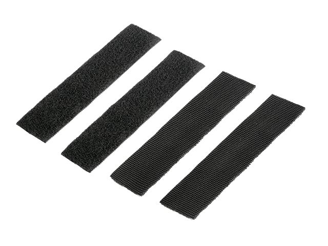 Velcro Wrap Straps - Black - Image 3