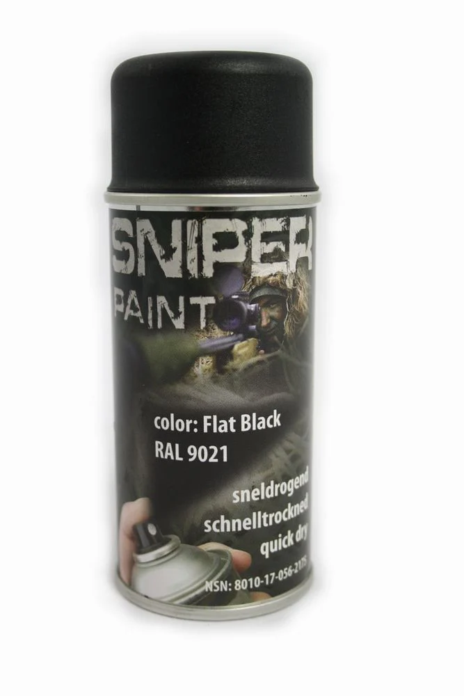 Vernice spray Flat Black Small FOSCO