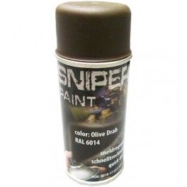 Vernice spray Olive Drab Ral 6014 Small FOSCO