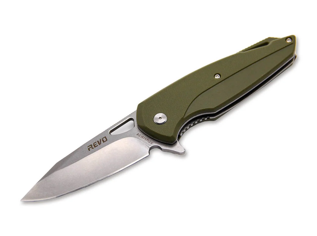 Böker Vipera XL Clippoint - OD Green