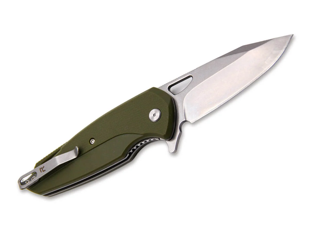 Böker Vipera XL Clippoint - OD Green - Image 2