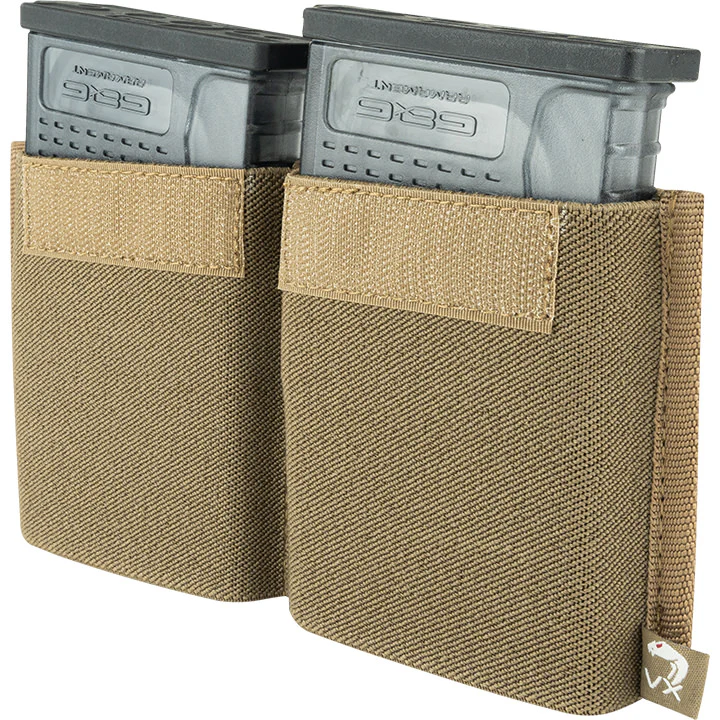 VX Double Rifle Mag Sleeve XL - Coyote - Image 2