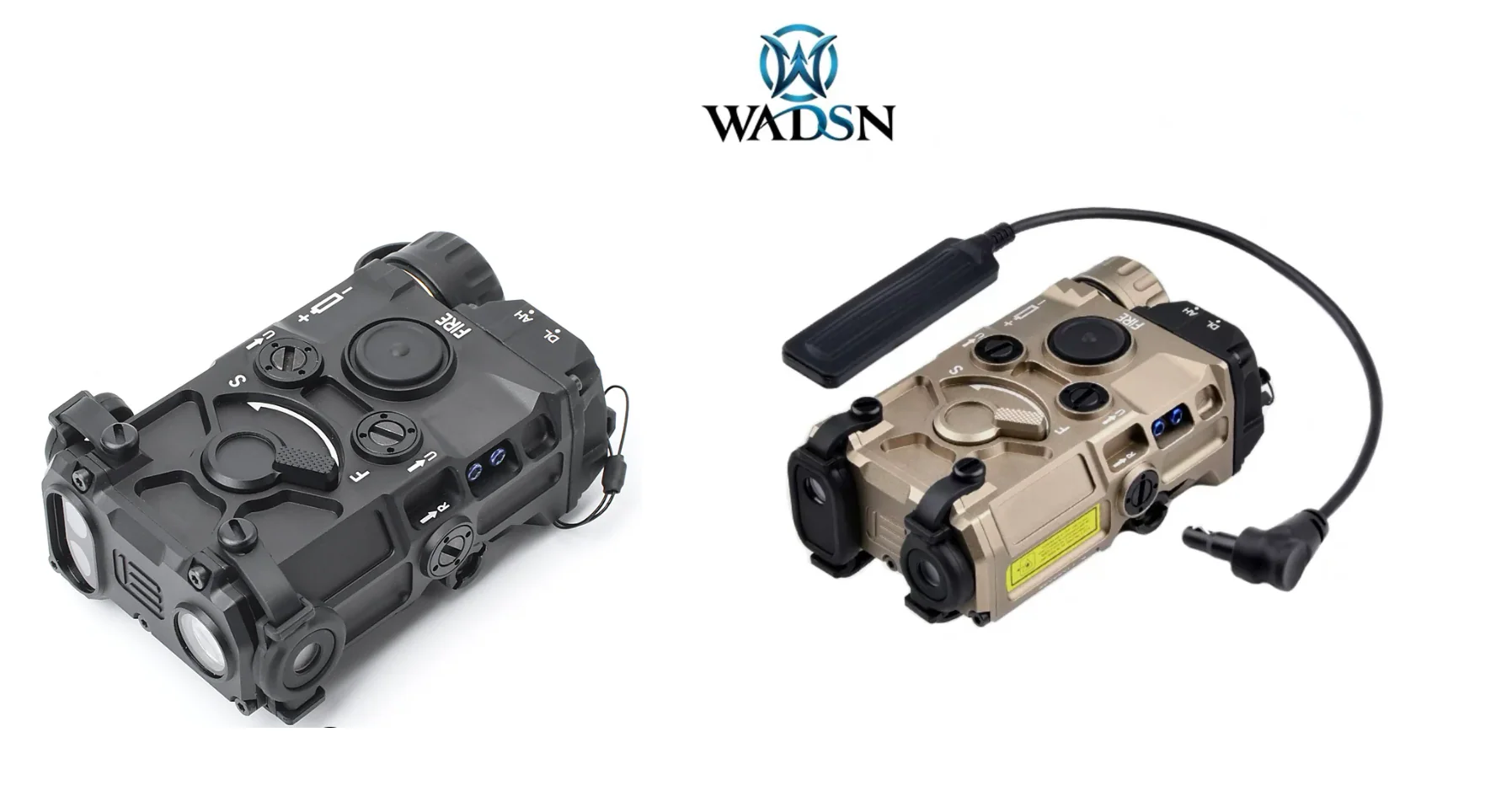 WADSN - ET OGL - ALUMINIUM GREEN LASER w/IR LASER