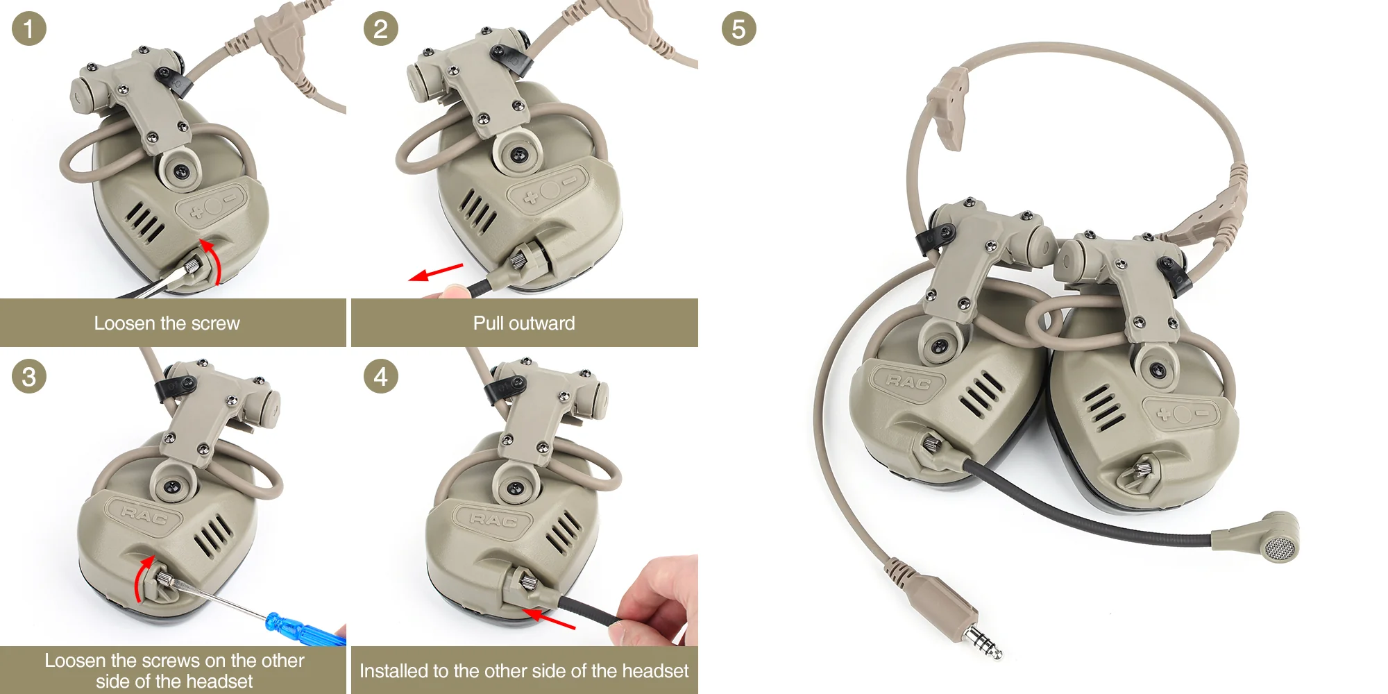 Wadsn RAC Headset - Image 5